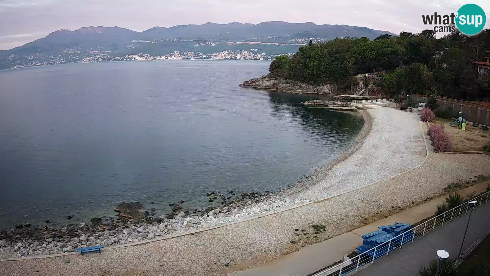 LIVE Webcam Fiume spiaggia piscine Kantrida