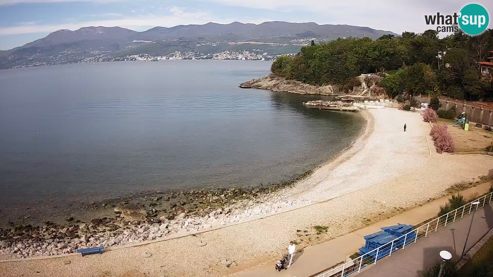 Rijeka Live webcam piscinas de playa Kantrida