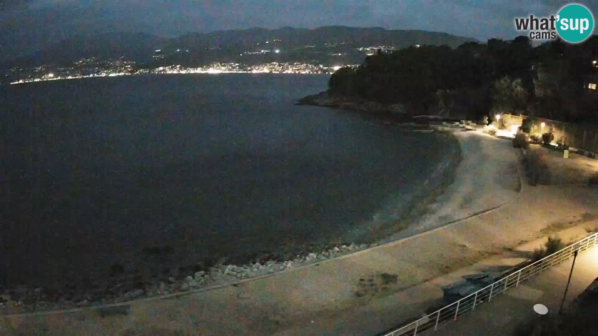 Rijeka web kamera plaža pri Bazenih Kantrida