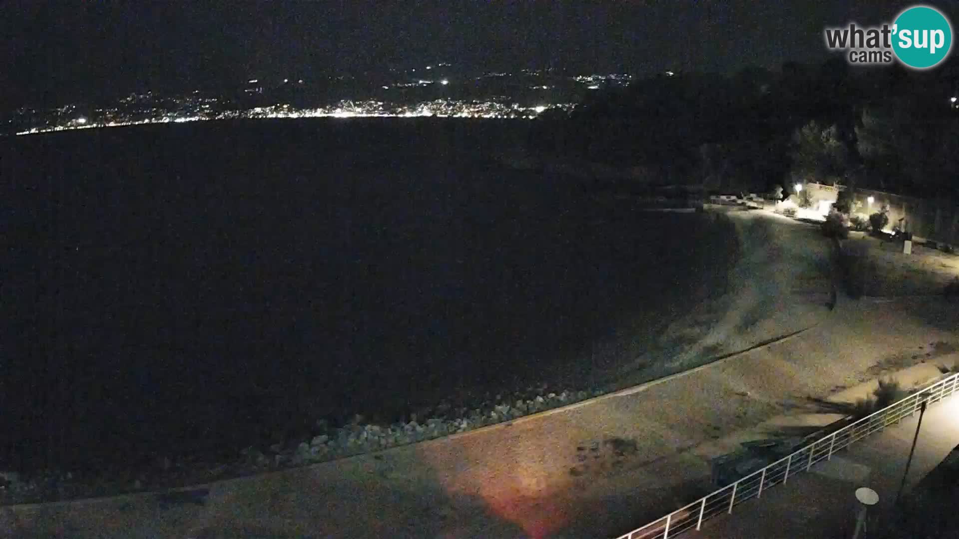 Rijeka web kamera plaža pri Bazenih Kantrida