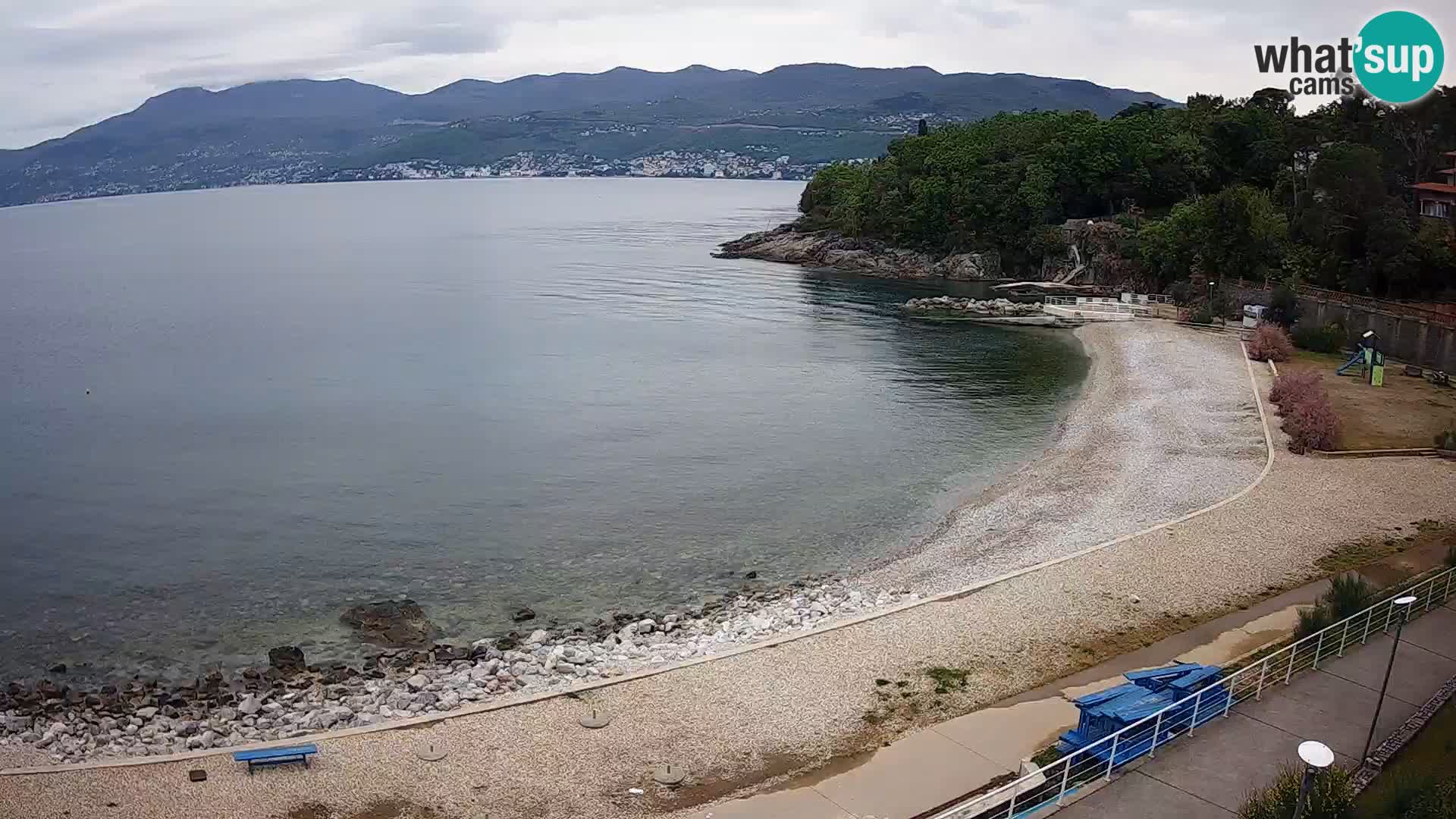 Reka Spletna kamera plaža pri Bazenih Kantrida