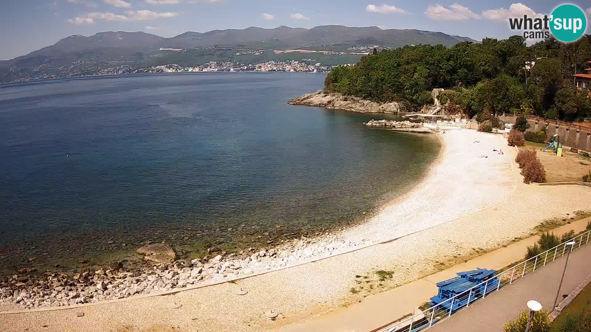 Rijeka Live webcam piscinas de playa Kantrida
