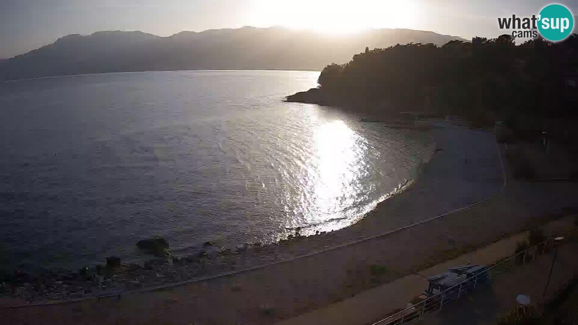 Reka Spletna kamera  plaža pri Bazenih Kantrida