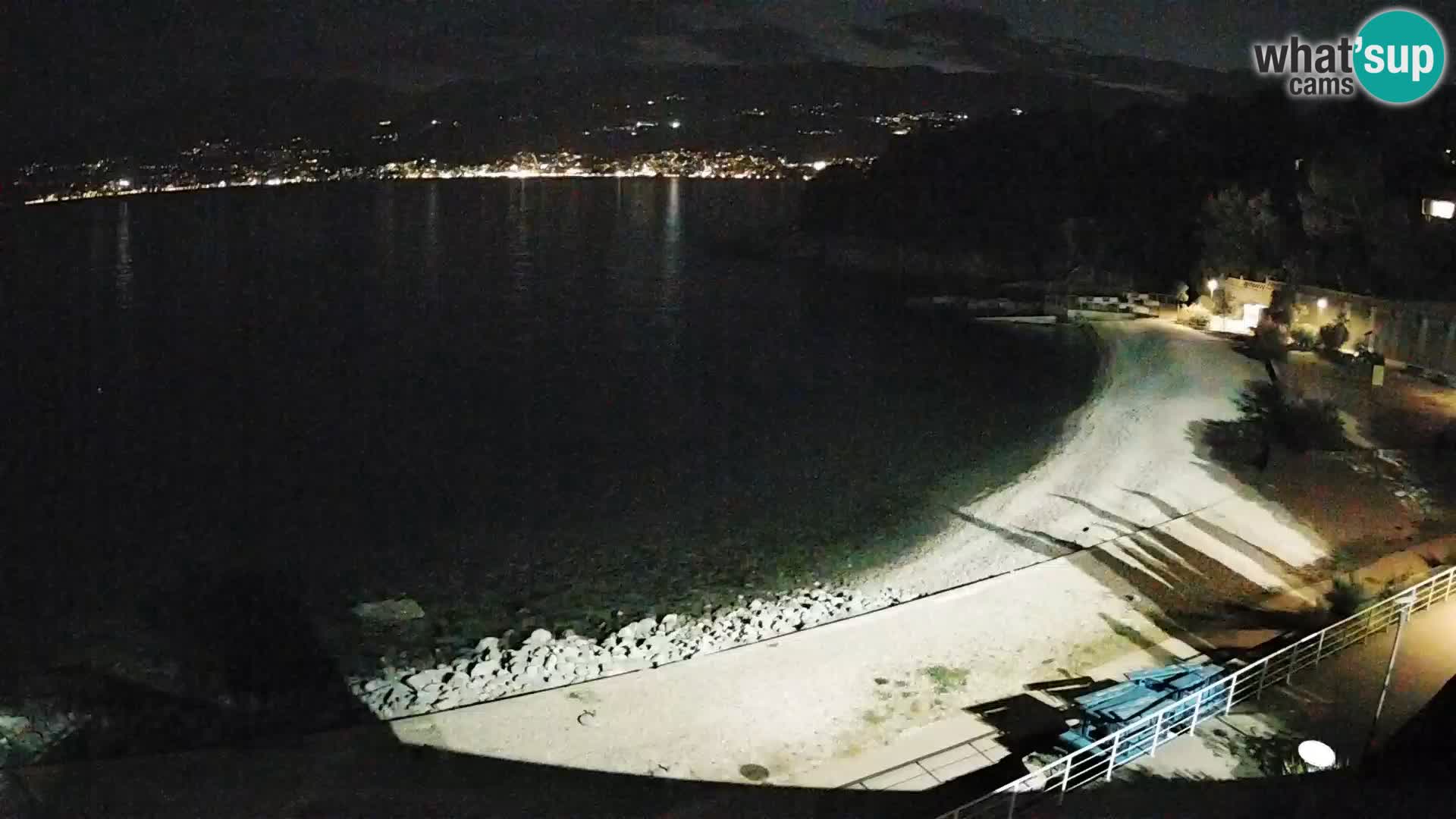 Reka Spletna kamera  plaža pri Bazenih Kantrida