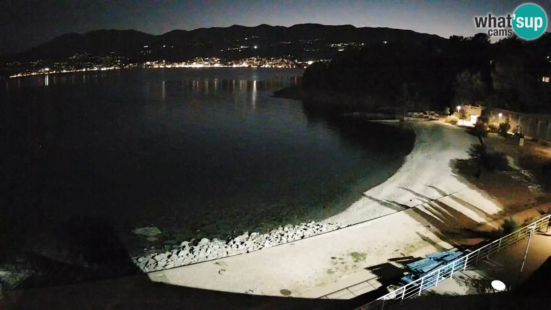 Rijeka web kamera plaža pri Bazenih Kantrida