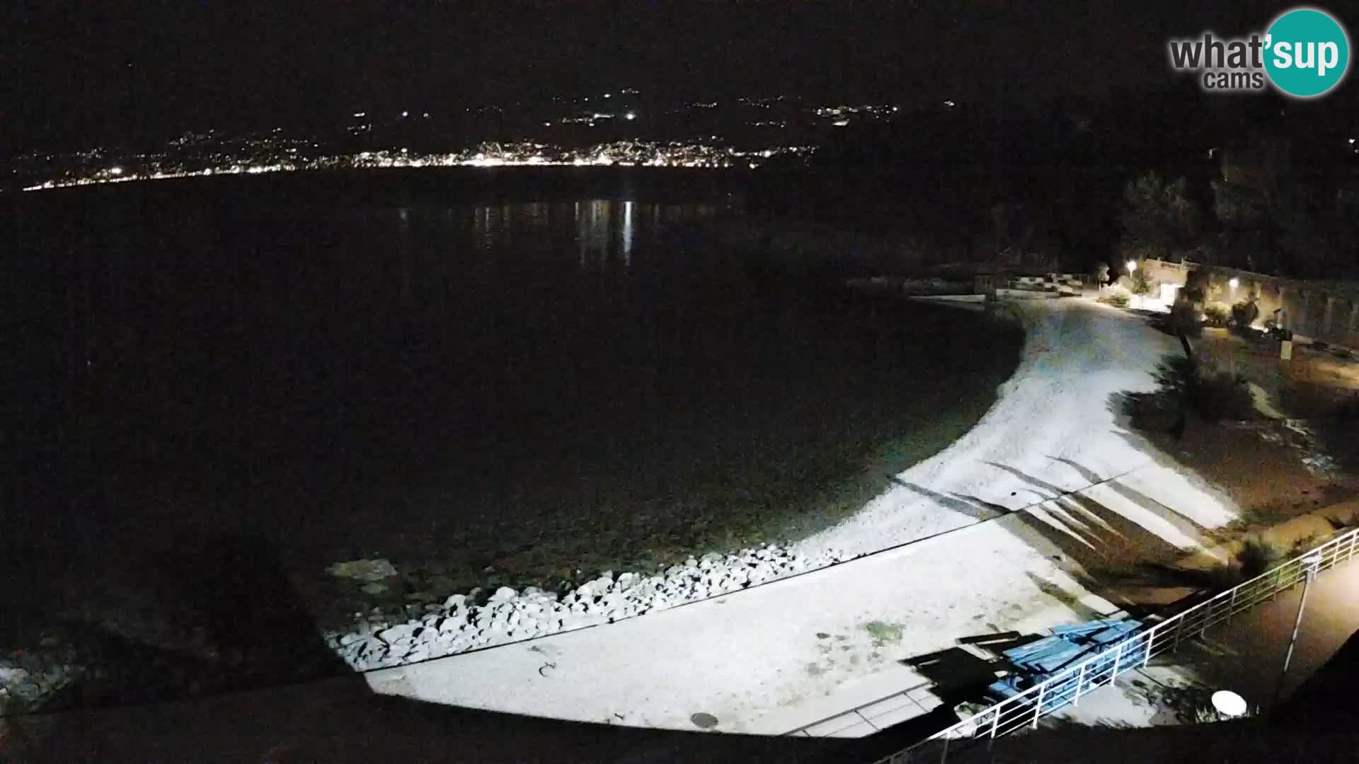 Rijeka web kamera plaža pri Bazenih Kantrida