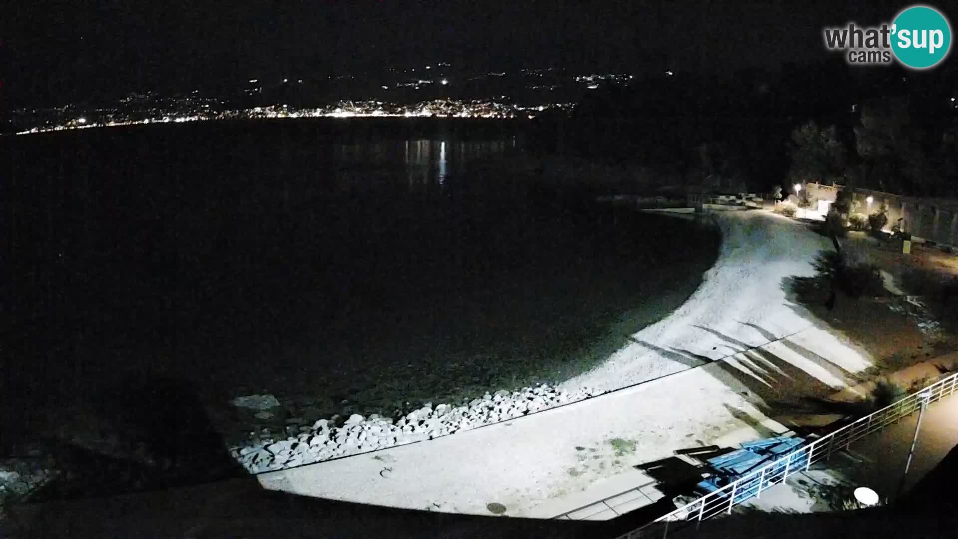 Rijeka web kamera plaža pri Bazenih Kantrida