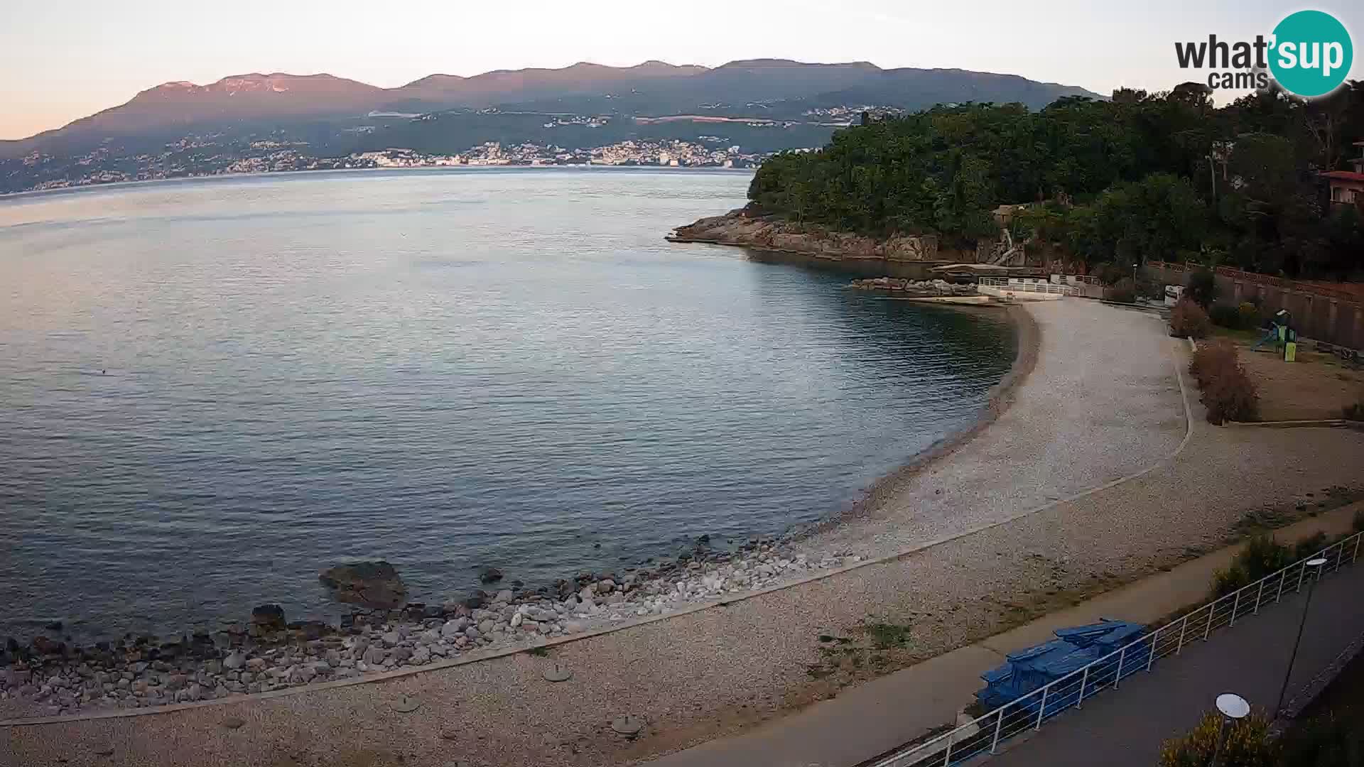 Rijeka Live webcam piscinas de playa Kantrida