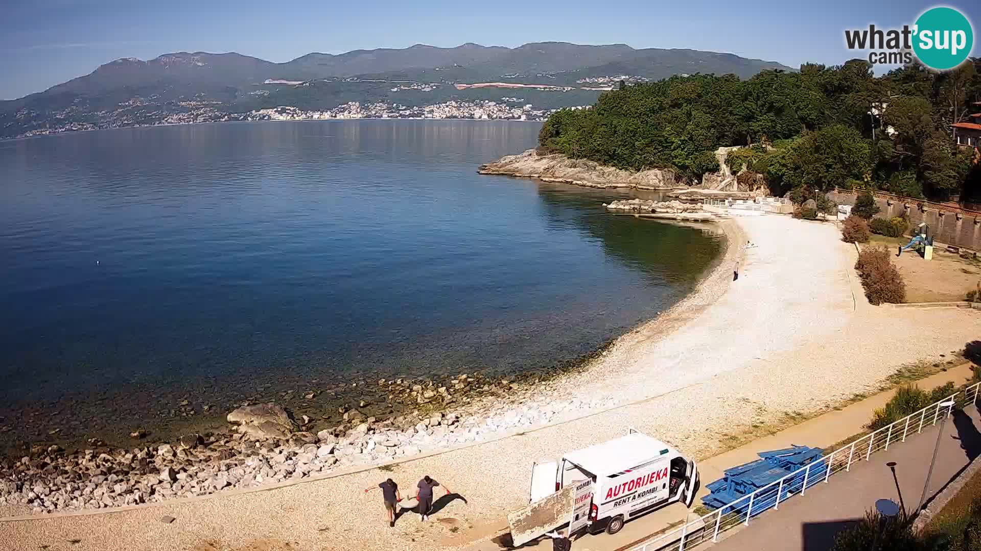 Rijeka Live webcam piscinas de playa Kantrida