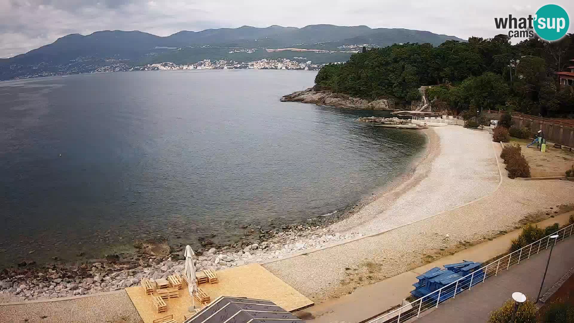 Rijeka Live webcam piscinas de playa Kantrida
