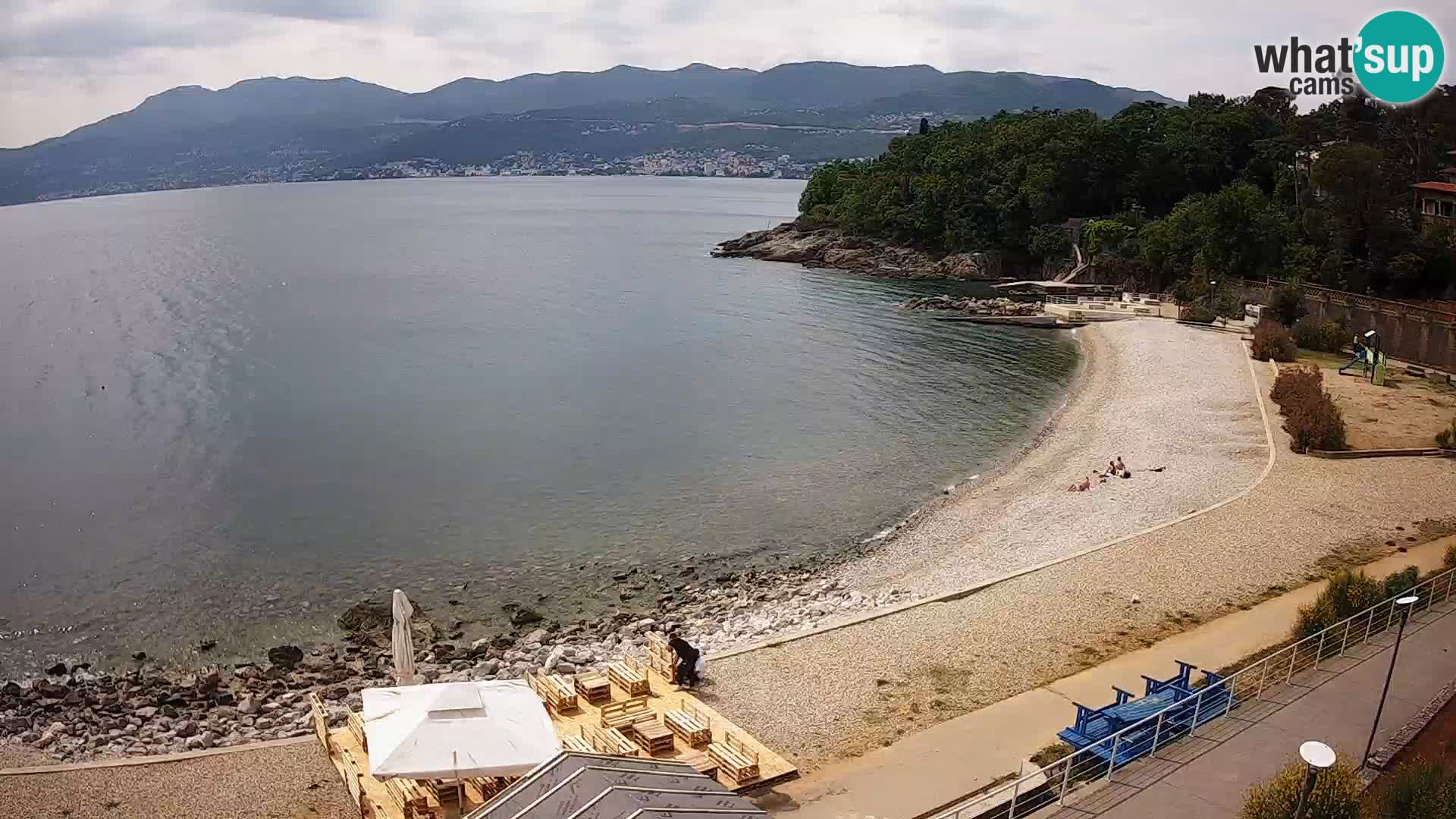 Rijeka Live webcam piscinas de playa Kantrida