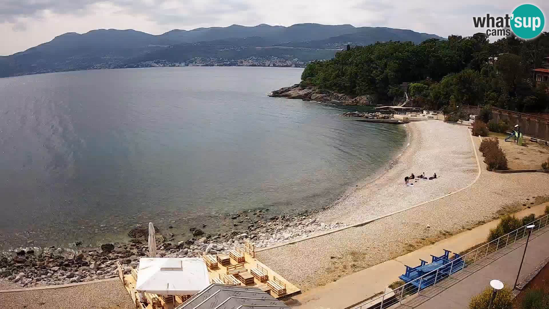 Rijeka Live webcam piscinas de playa Kantrida