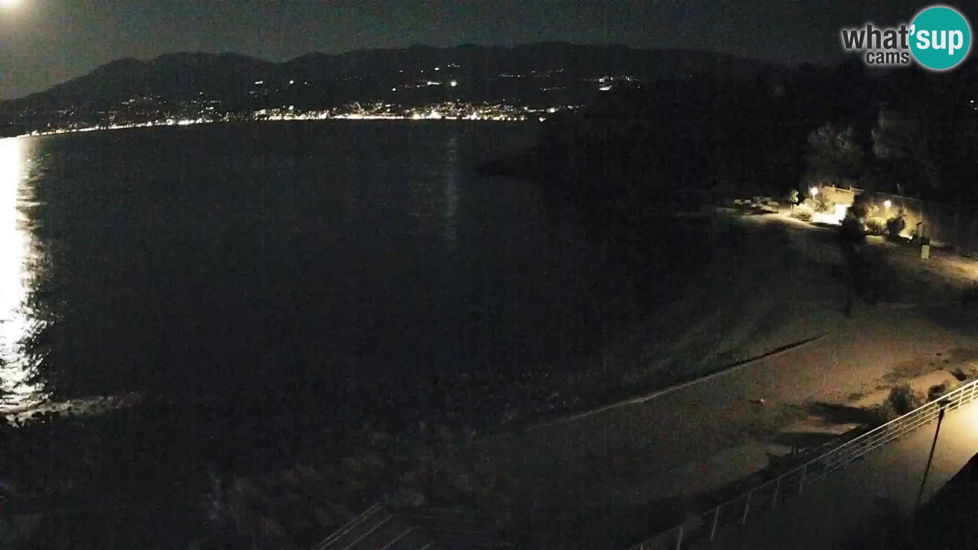 Rijeka web kamera plaža pri Bazenih Kantrida