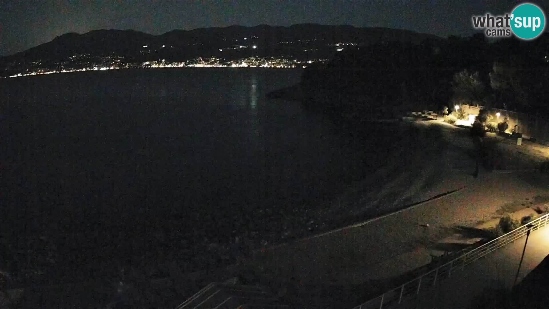 Reka Spletna kamera  plaža pri Bazenih Kantrida