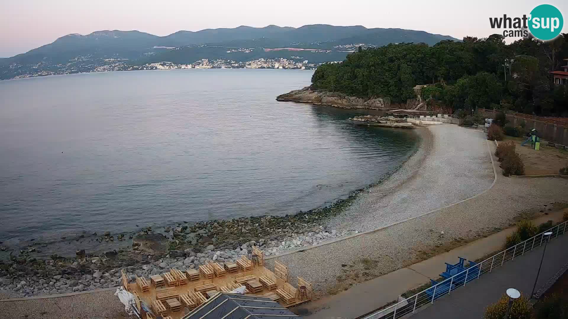 Rijeka Live webcam piscinas de playa Kantrida