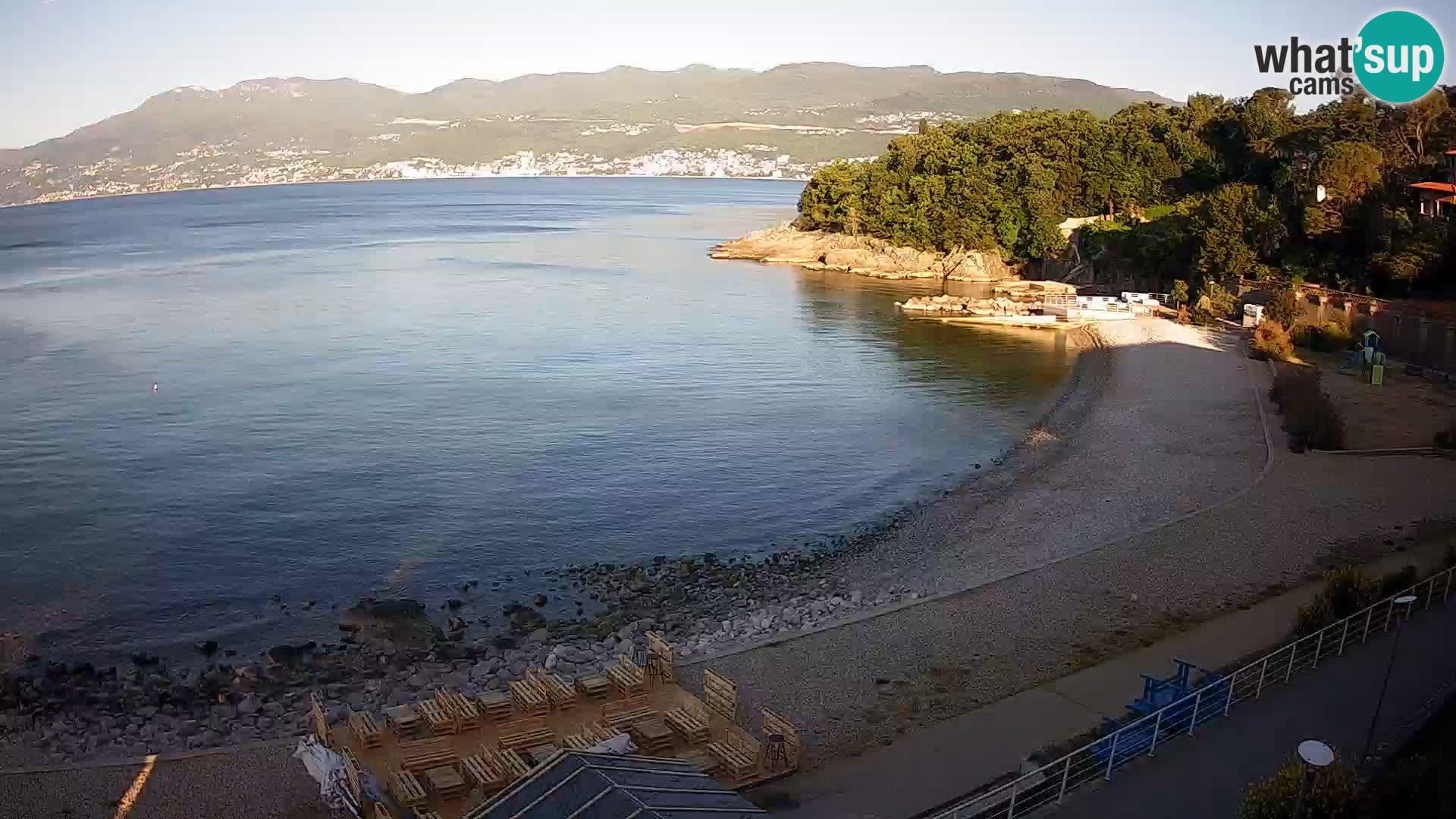 Rijeka Live webcam piscinas de playa Kantrida