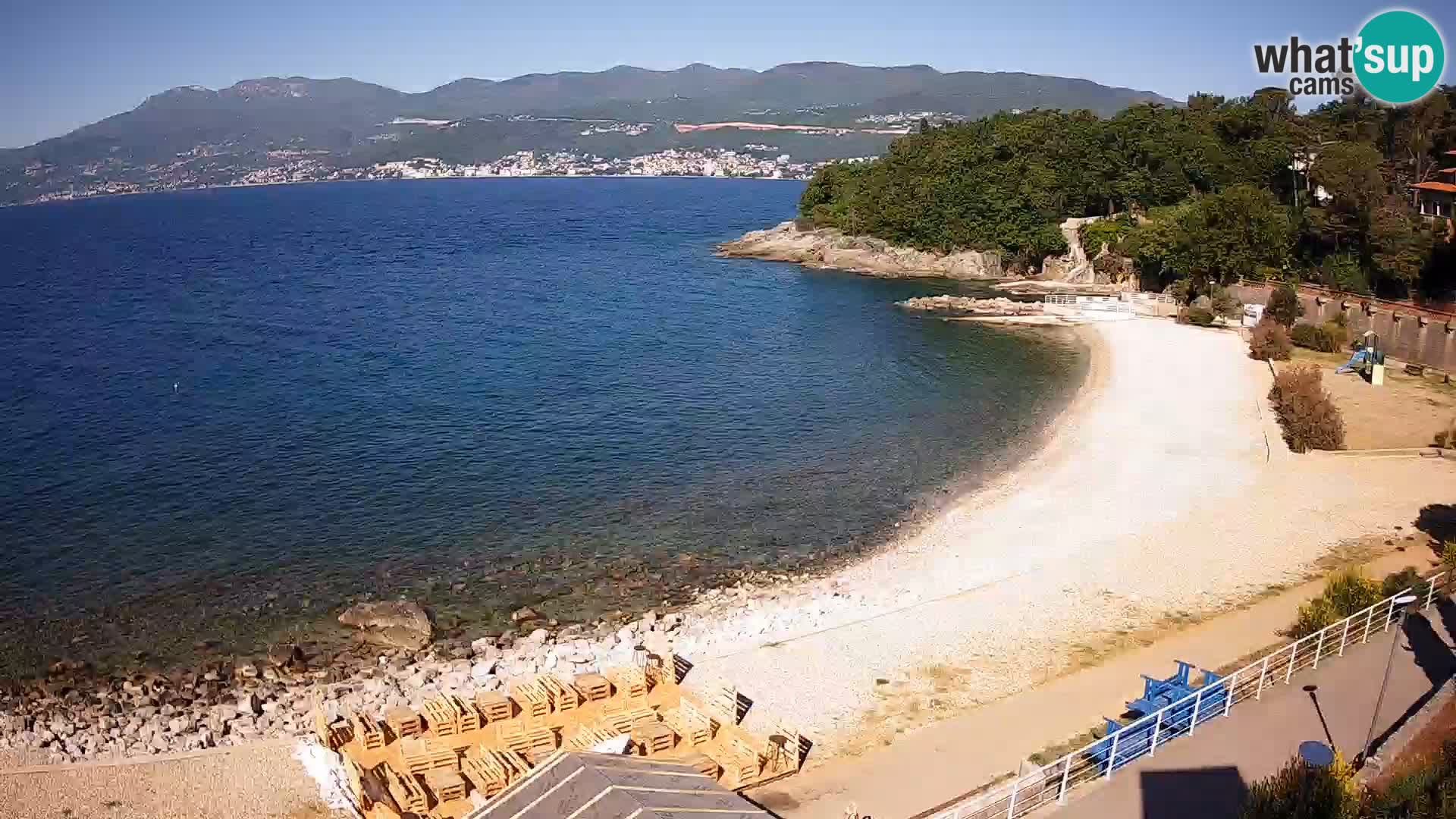 Rijeka Live webcam piscinas de playa Kantrida