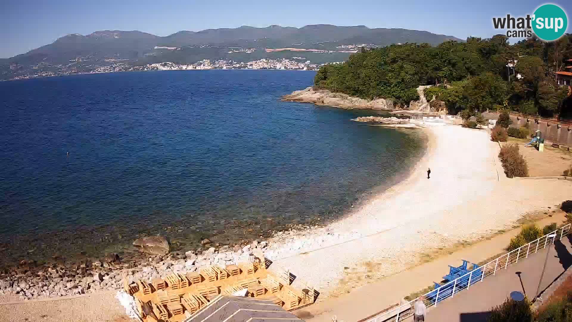 Rijeka Live webcam piscinas de playa Kantrida