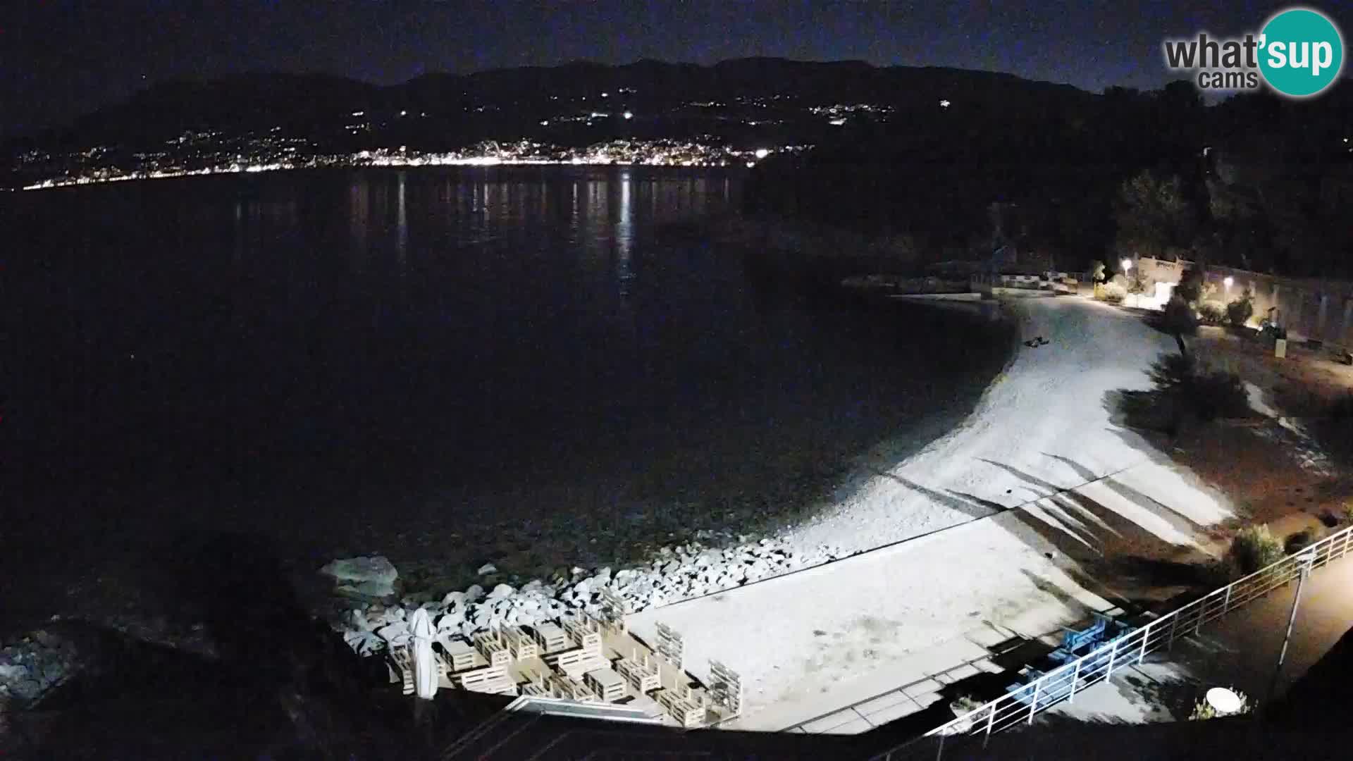 Reka Spletna kamera  plaža pri Bazenih Kantrida