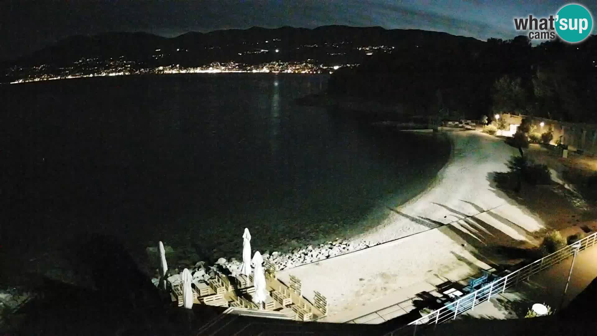 Rijeka web kamera plaža pri Bazenih Kantrida