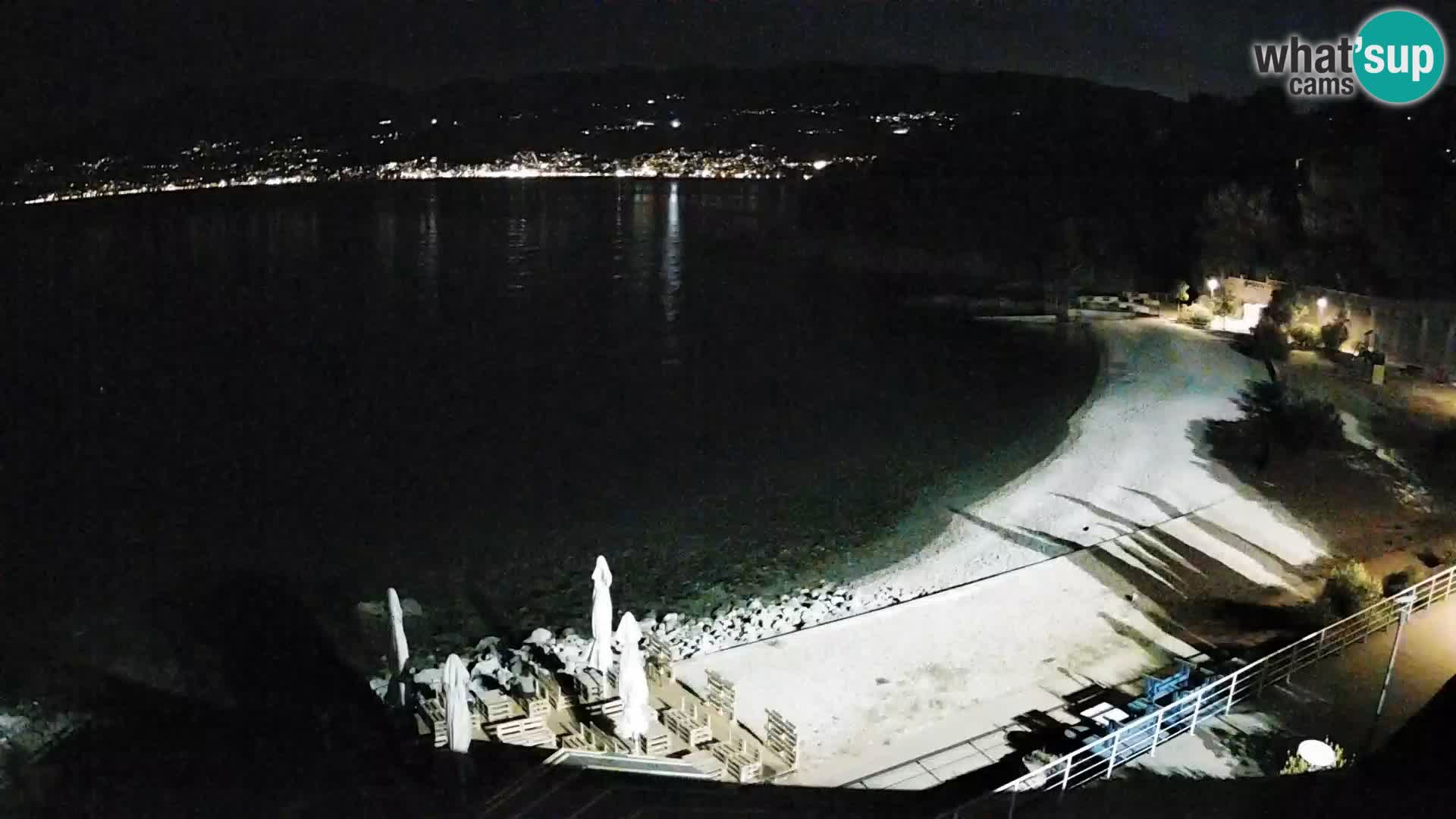 Reka Spletna kamera  plaža pri Bazenih Kantrida