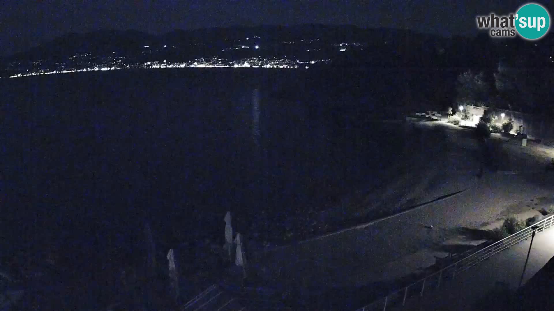 Rijeka web kamera plaža pri Bazenih Kantrida