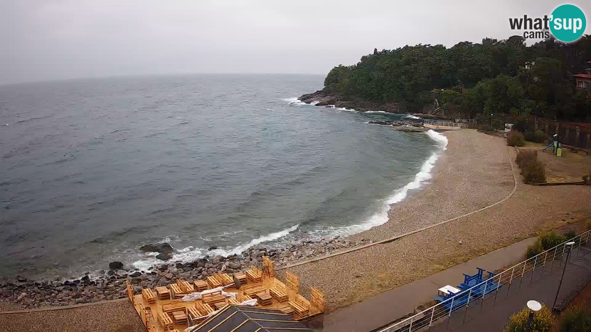 Rijeka Live webcam piscinas de playa Kantrida