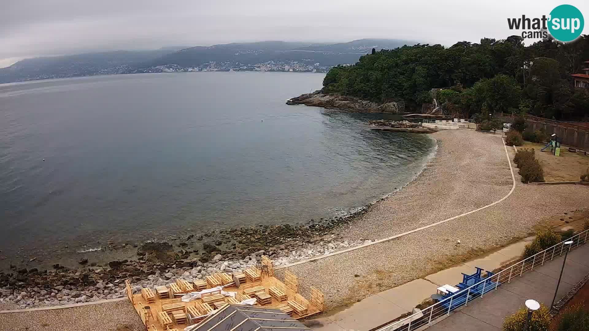 Rijeka Live webcam piscinas de playa Kantrida