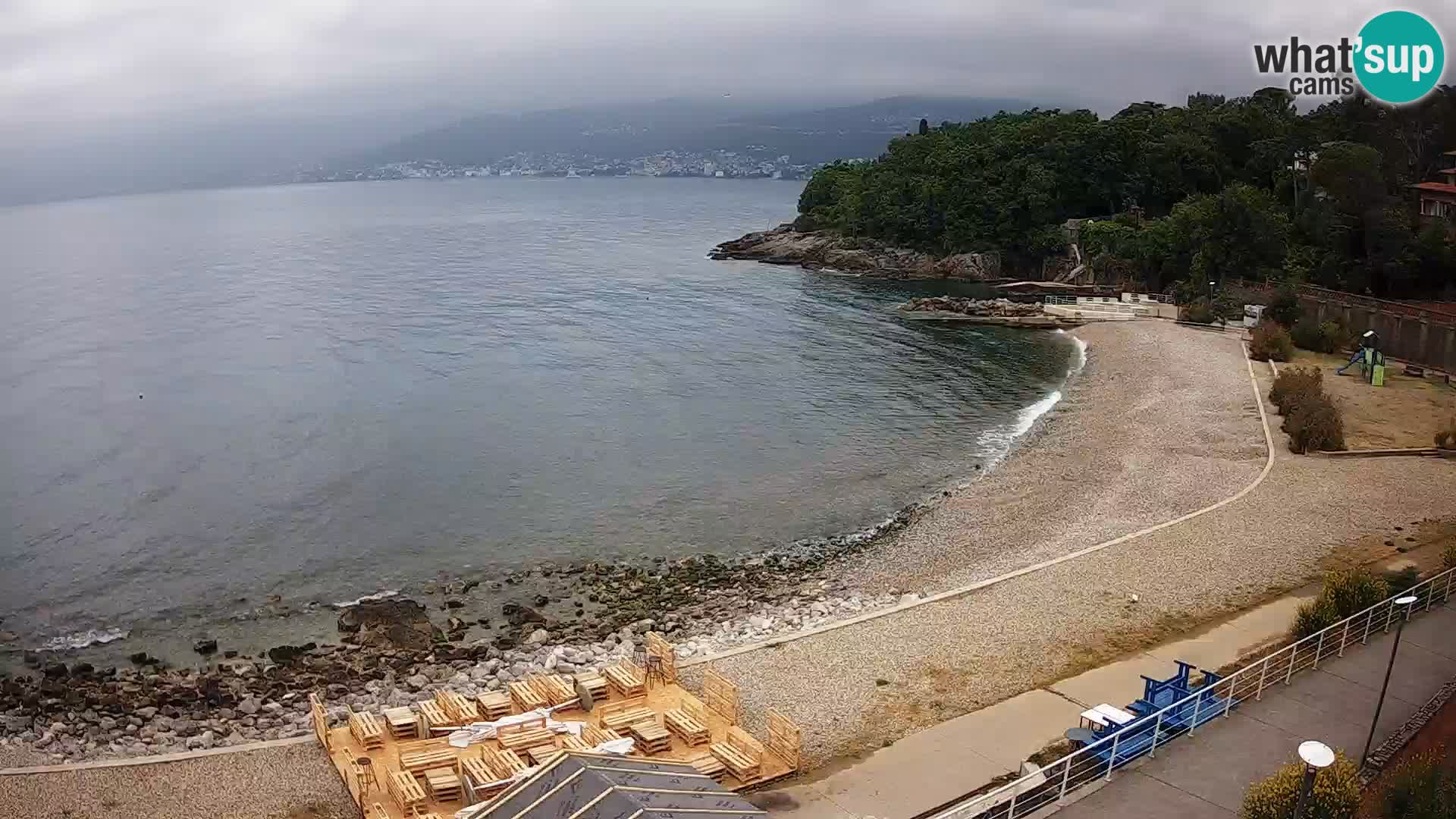 Rijeka Live webcam piscinas de playa Kantrida