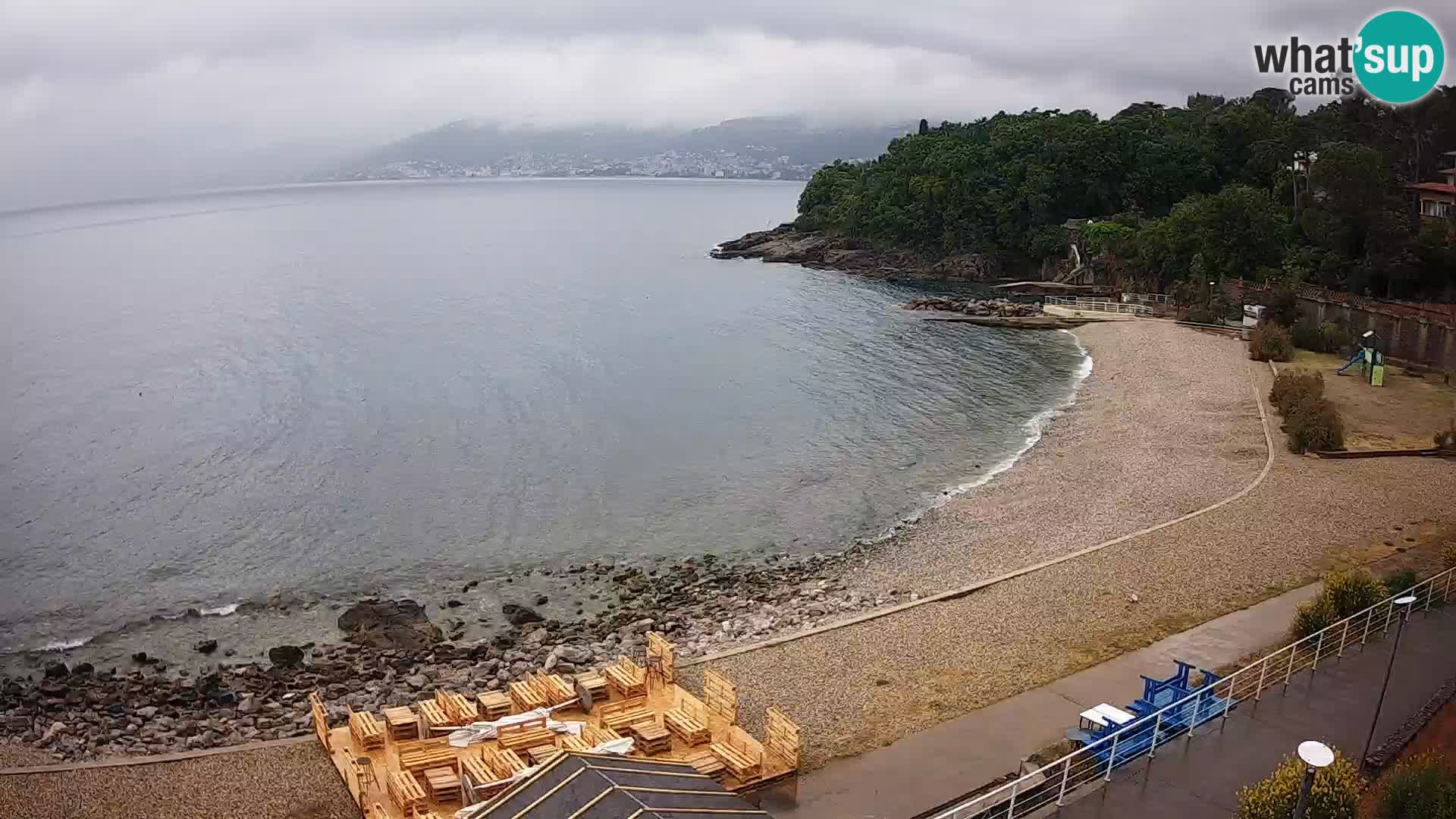 Rijeka Live webcam piscinas de playa Kantrida