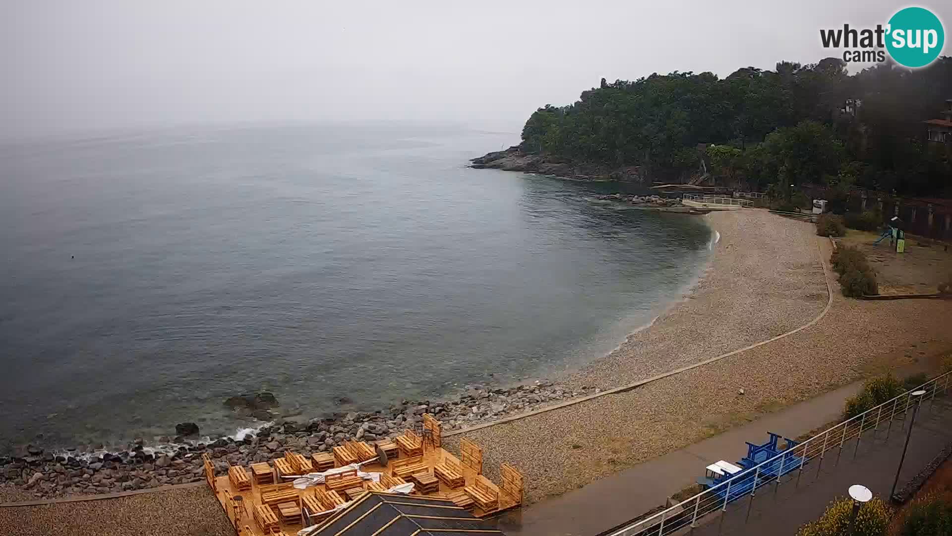 Rijeka Live webcam piscinas de playa Kantrida
