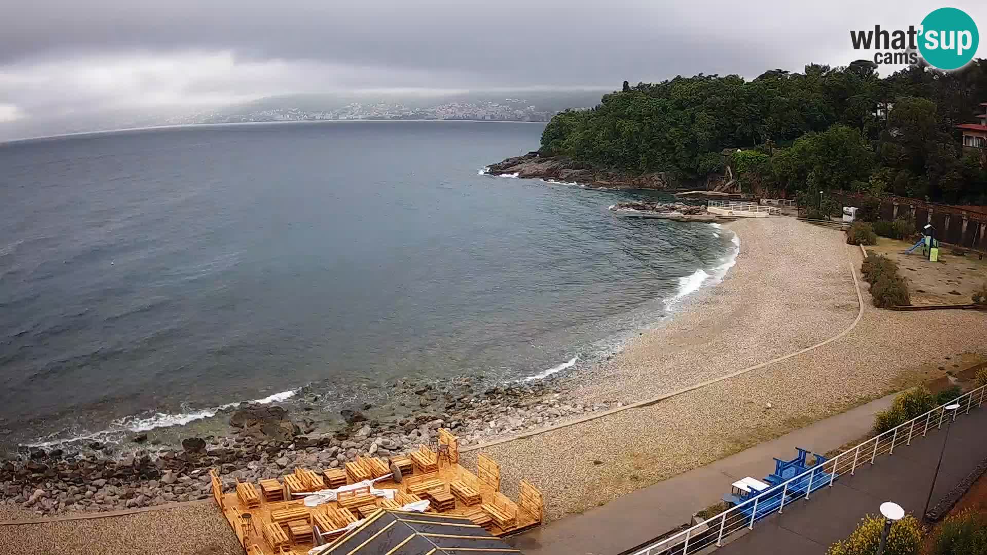 Rijeka Live webcam piscinas de playa Kantrida