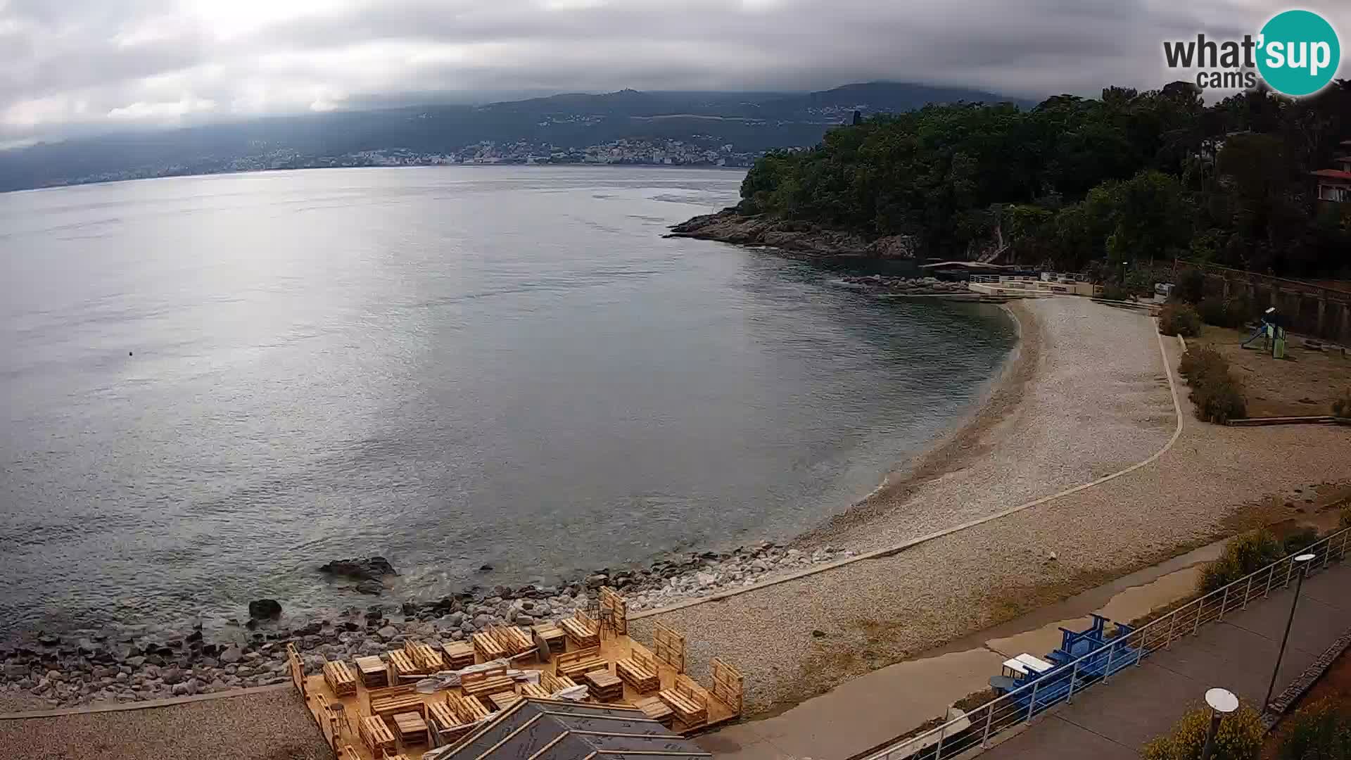 Rijeka Live webcam piscinas de playa Kantrida