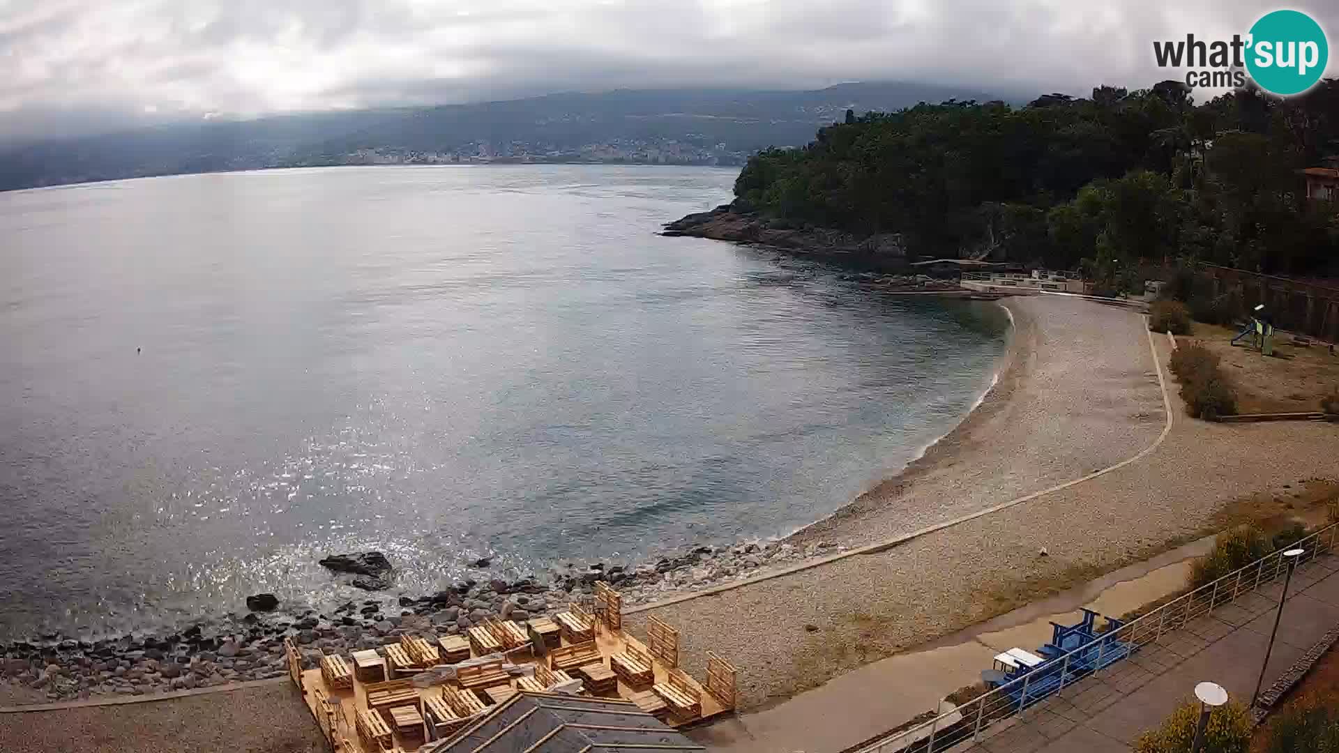 Rijeka Live webcam piscinas de playa Kantrida