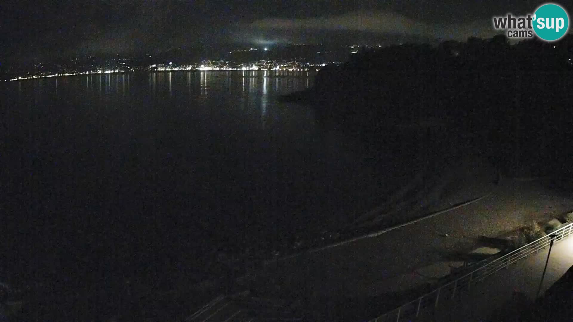 Rijeka web kamera plaža pri Bazenih Kantrida
