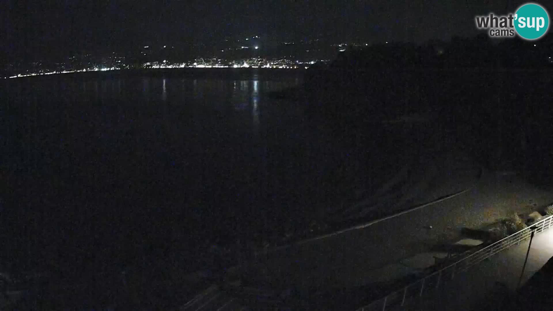 Rijeka web kamera plaža pri Bazenih Kantrida