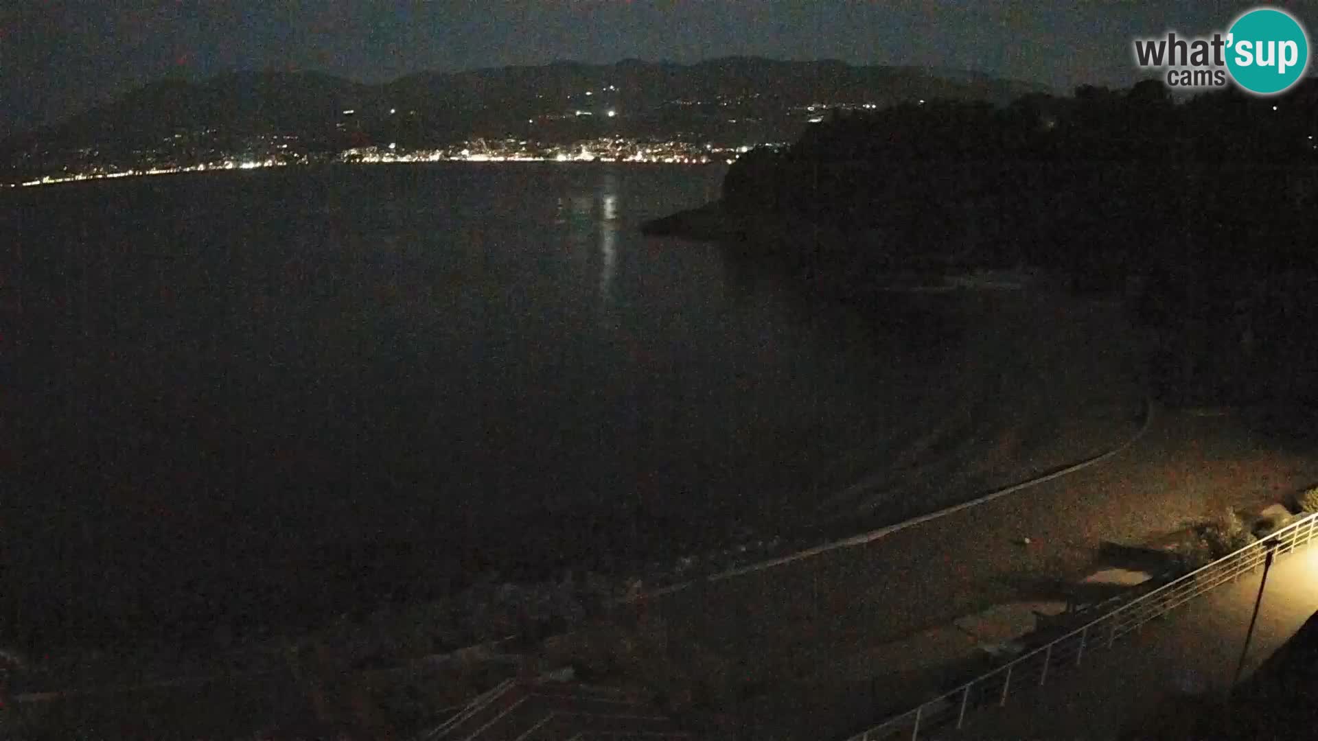 Rijeka web kamera plaža pri Bazenih Kantrida