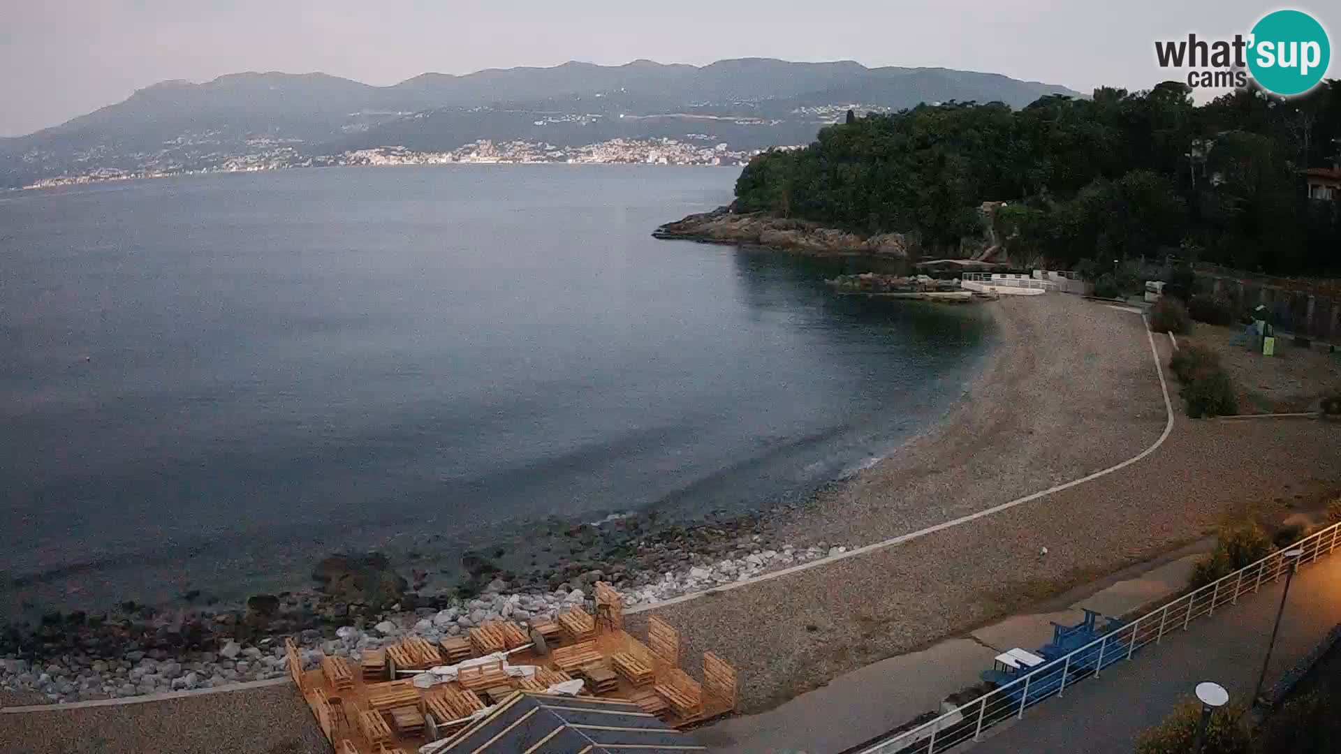Rijeka Live webcam piscinas de playa Kantrida
