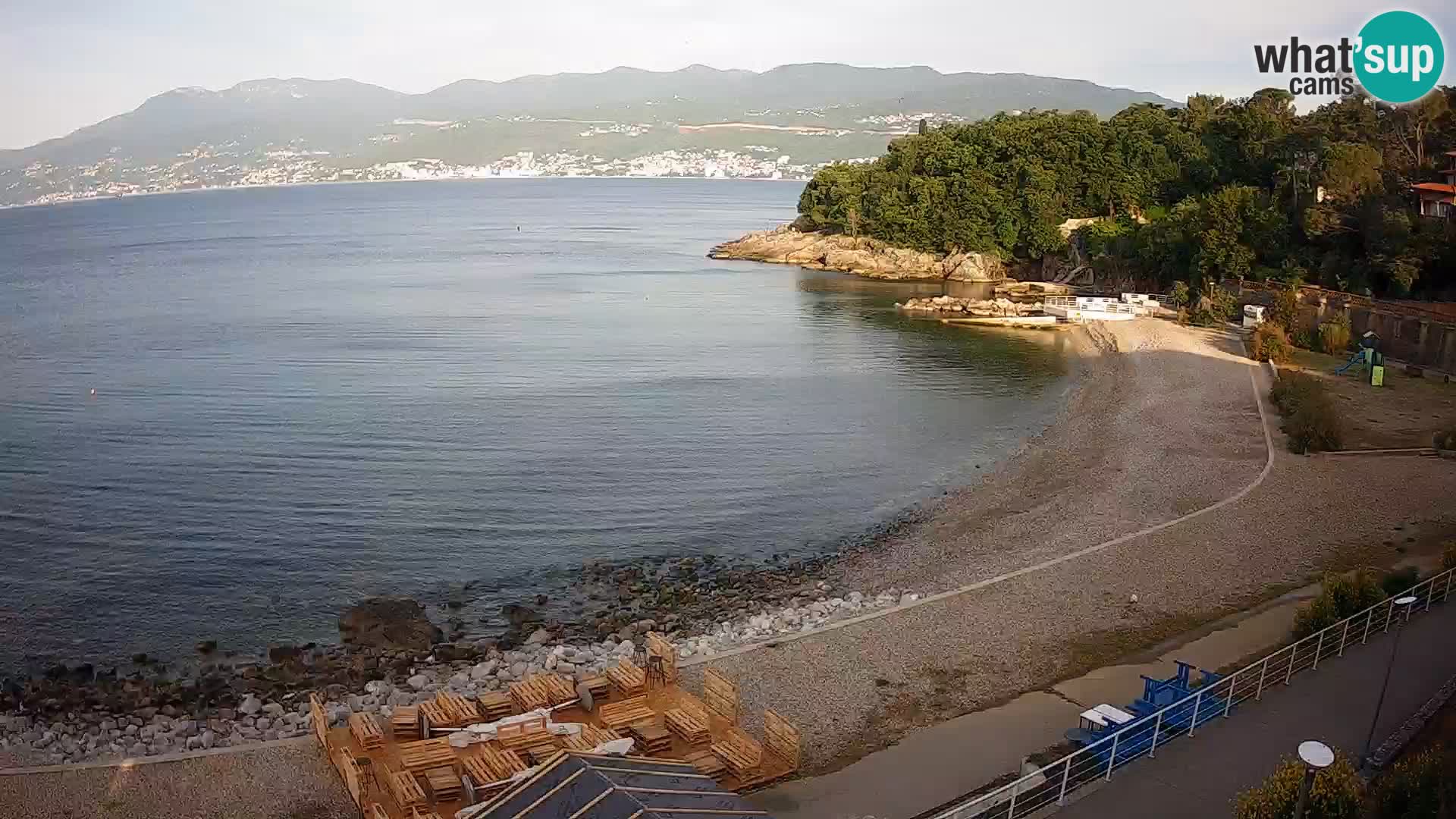 Rijeka Live webcam piscinas de playa Kantrida