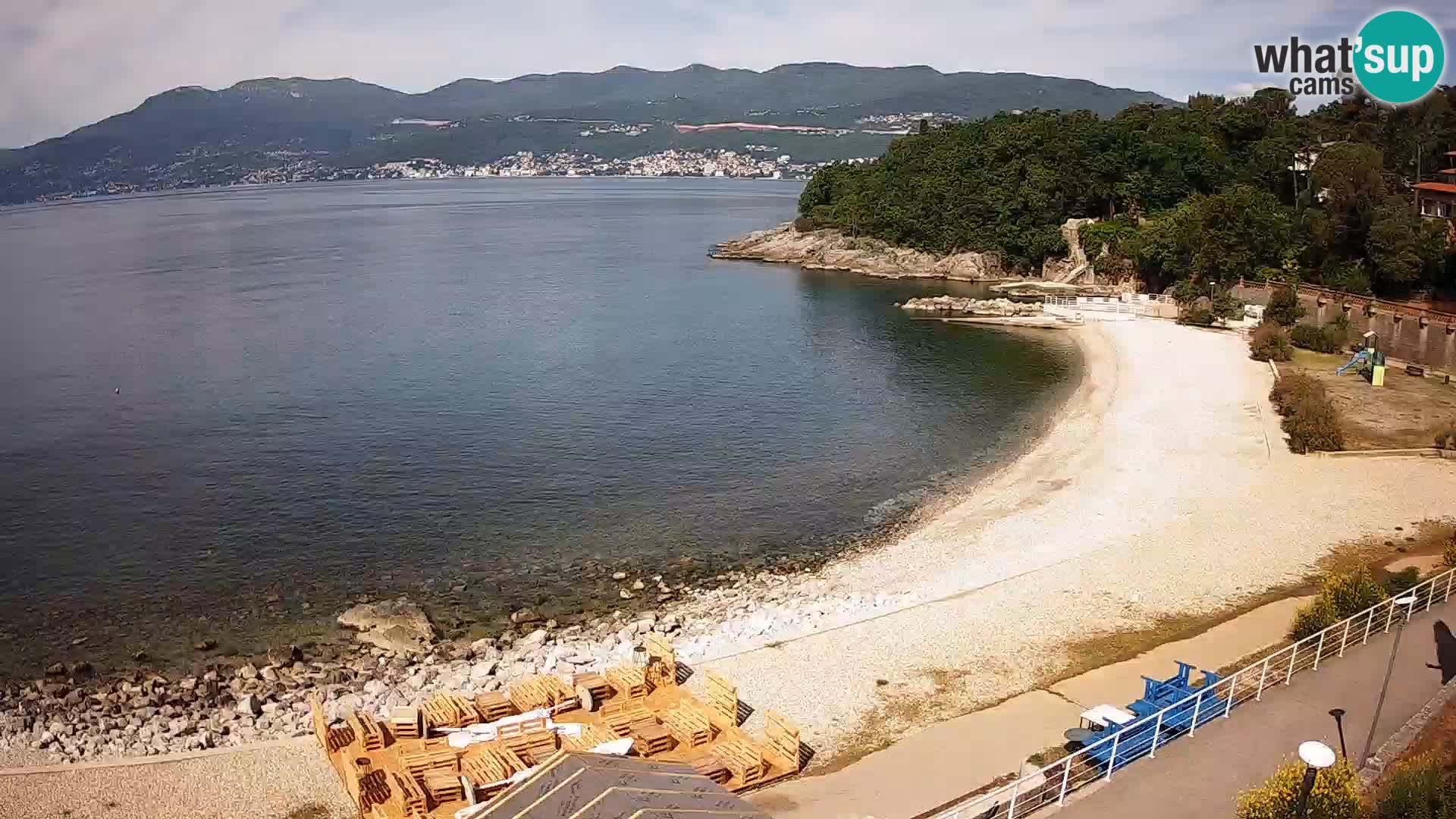 Rijeka Live webcam piscinas de playa Kantrida