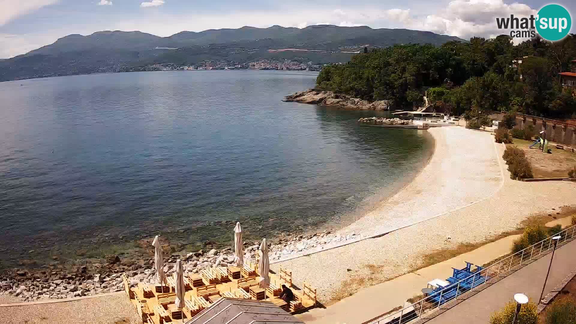 Rijeka Live webcam piscinas de playa Kantrida