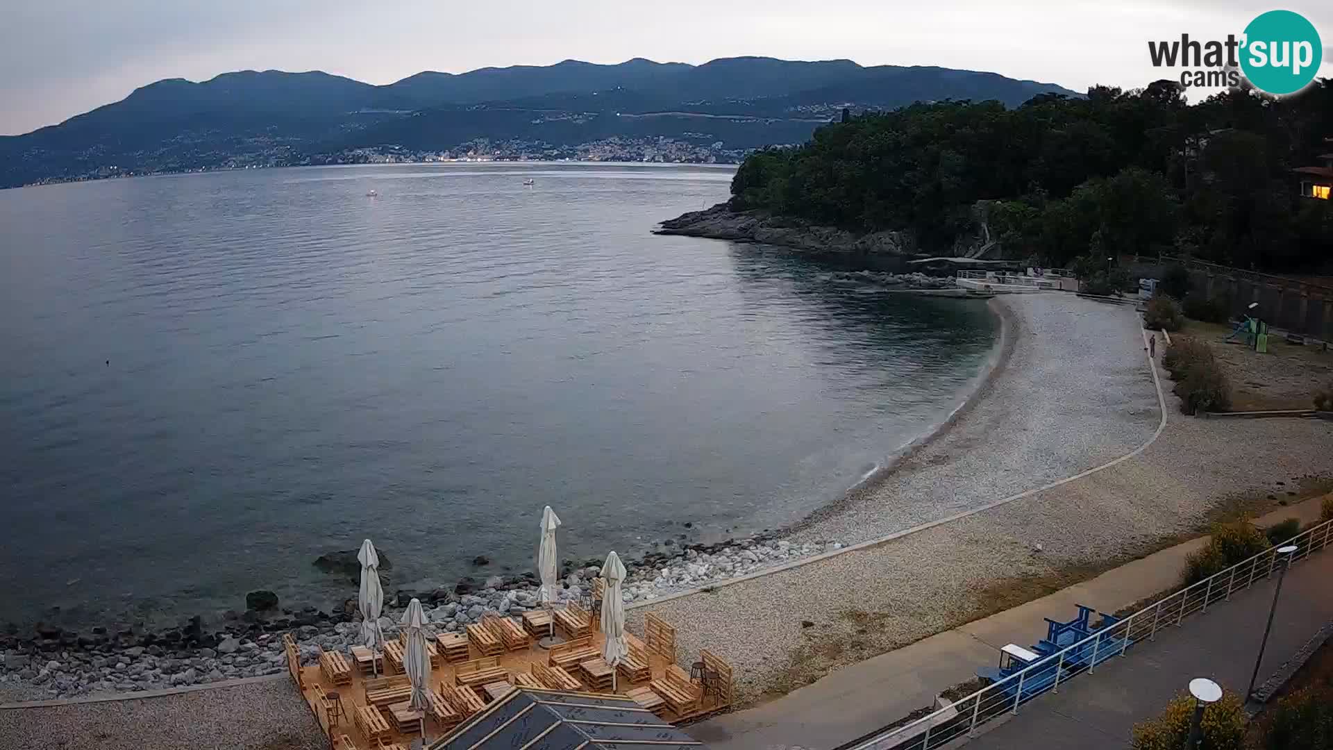 Rijeka Live webcam piscinas de playa Kantrida