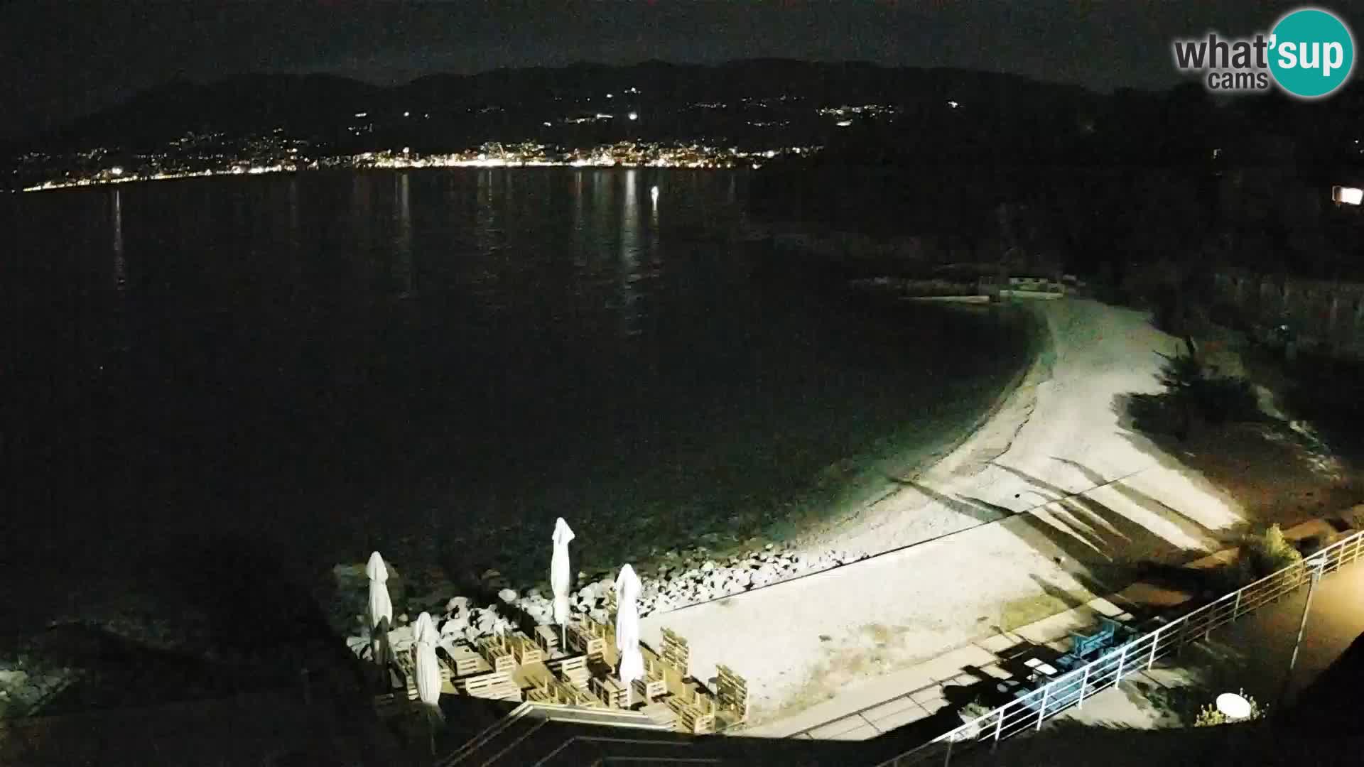 Rijeka web kamera plaža pri Bazenih Kantrida