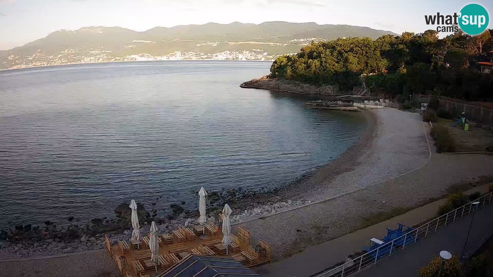 Rijeka Live webcam piscinas de playa Kantrida