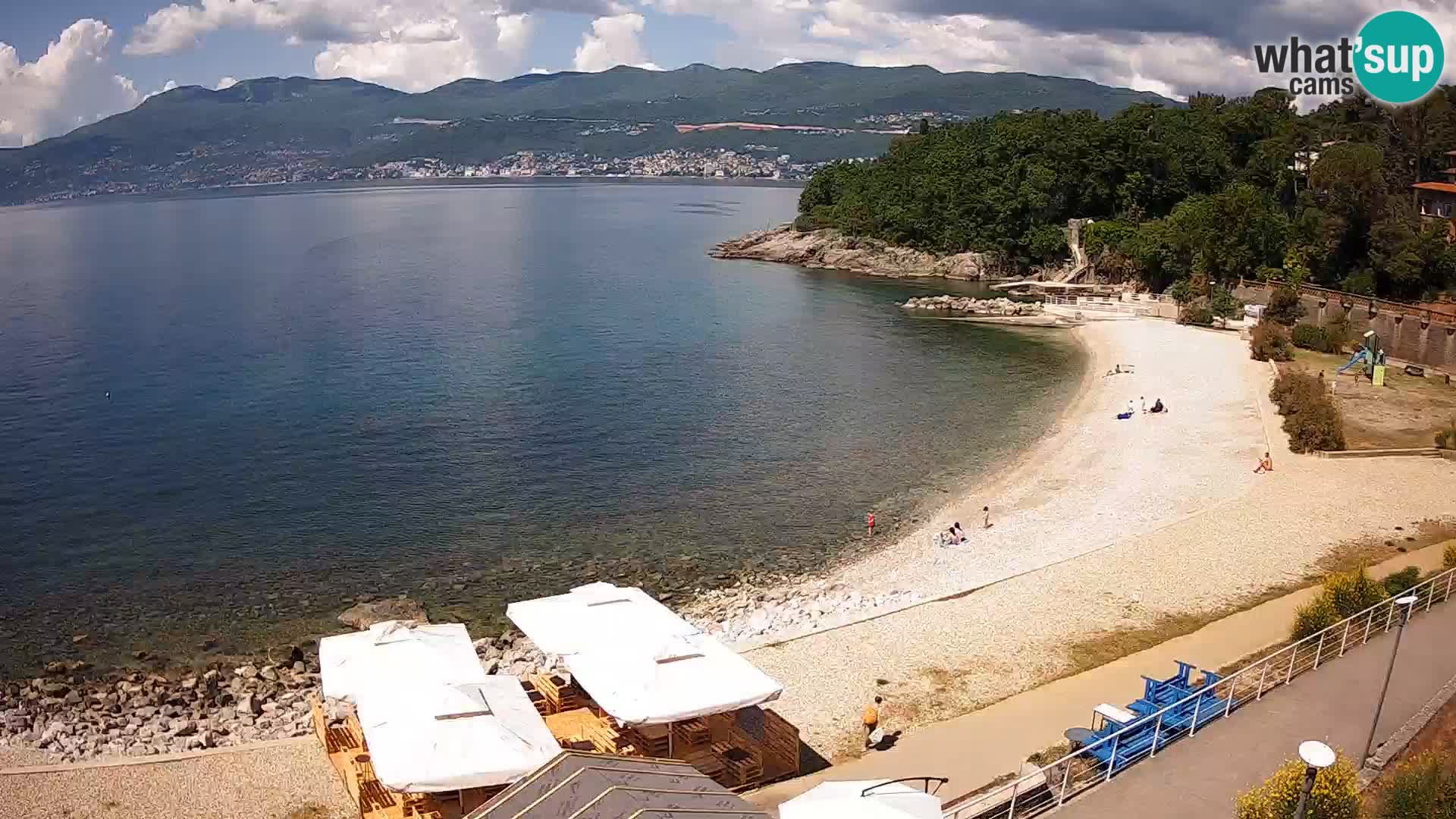 Rijeka Live webcam piscinas de playa Kantrida