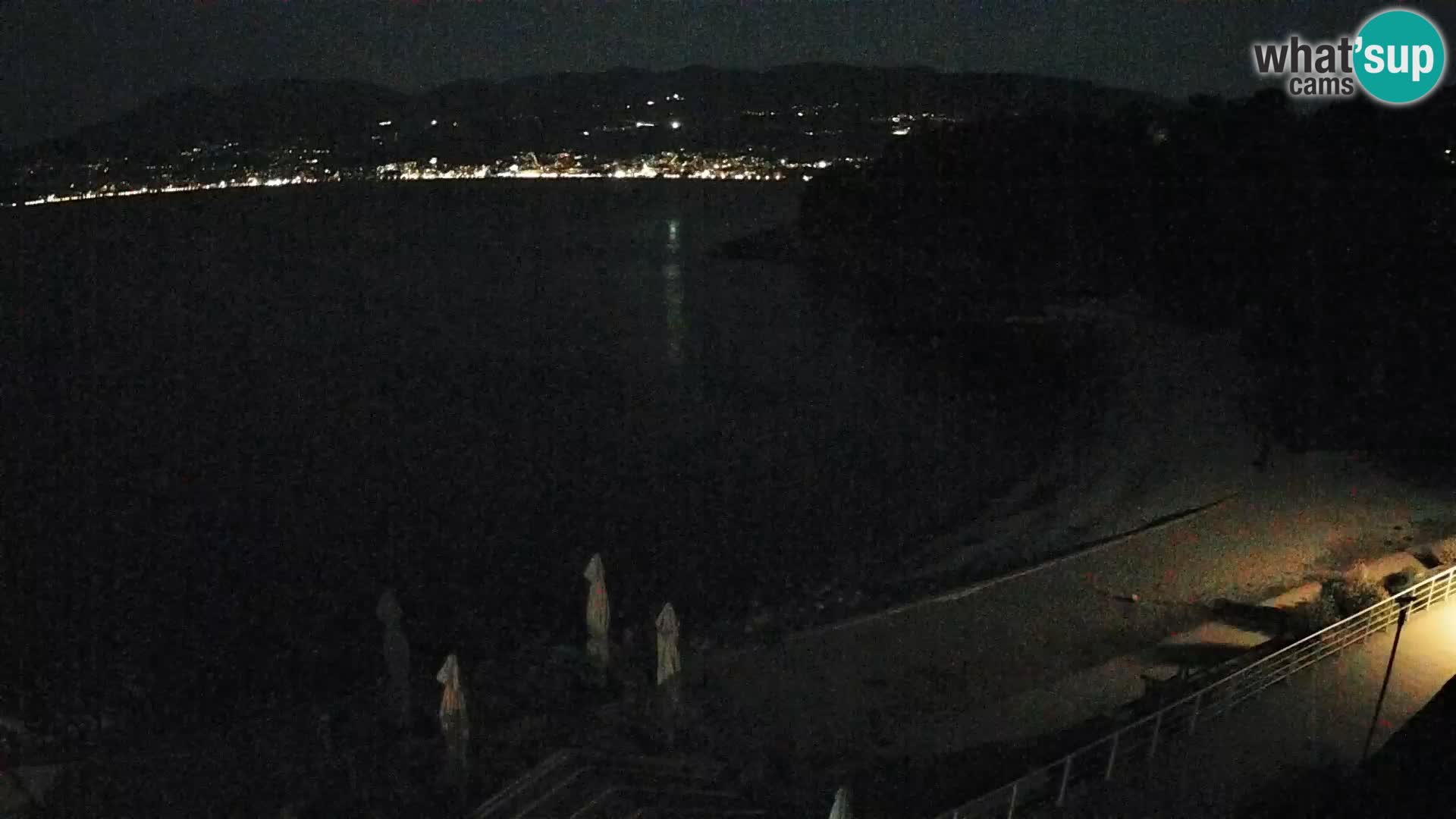 Rijeka web kamera plaža pri Bazenih Kantrida