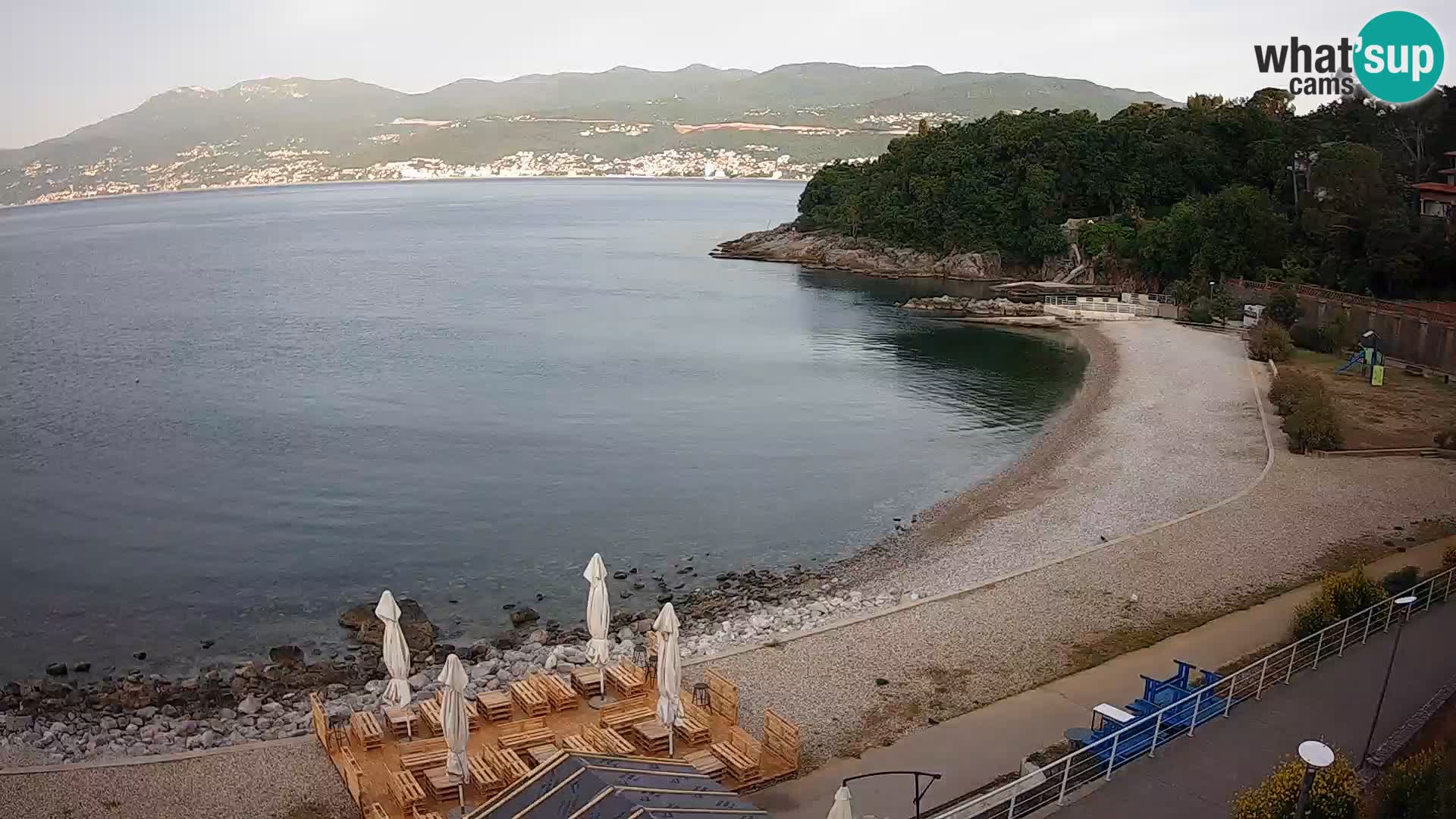 Rijeka Live webcam piscinas de playa Kantrida