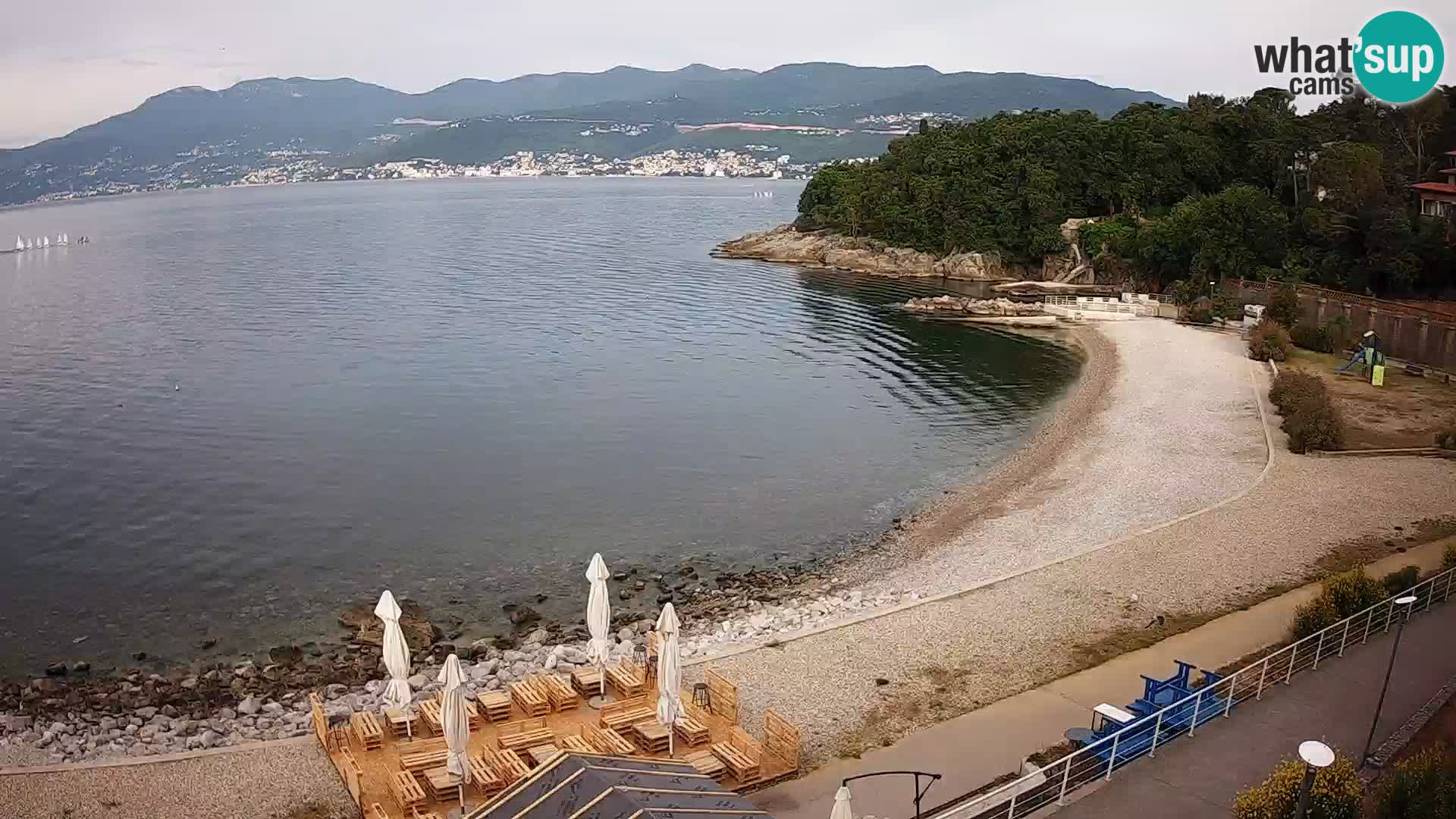 Rijeka Live webcam piscinas de playa Kantrida