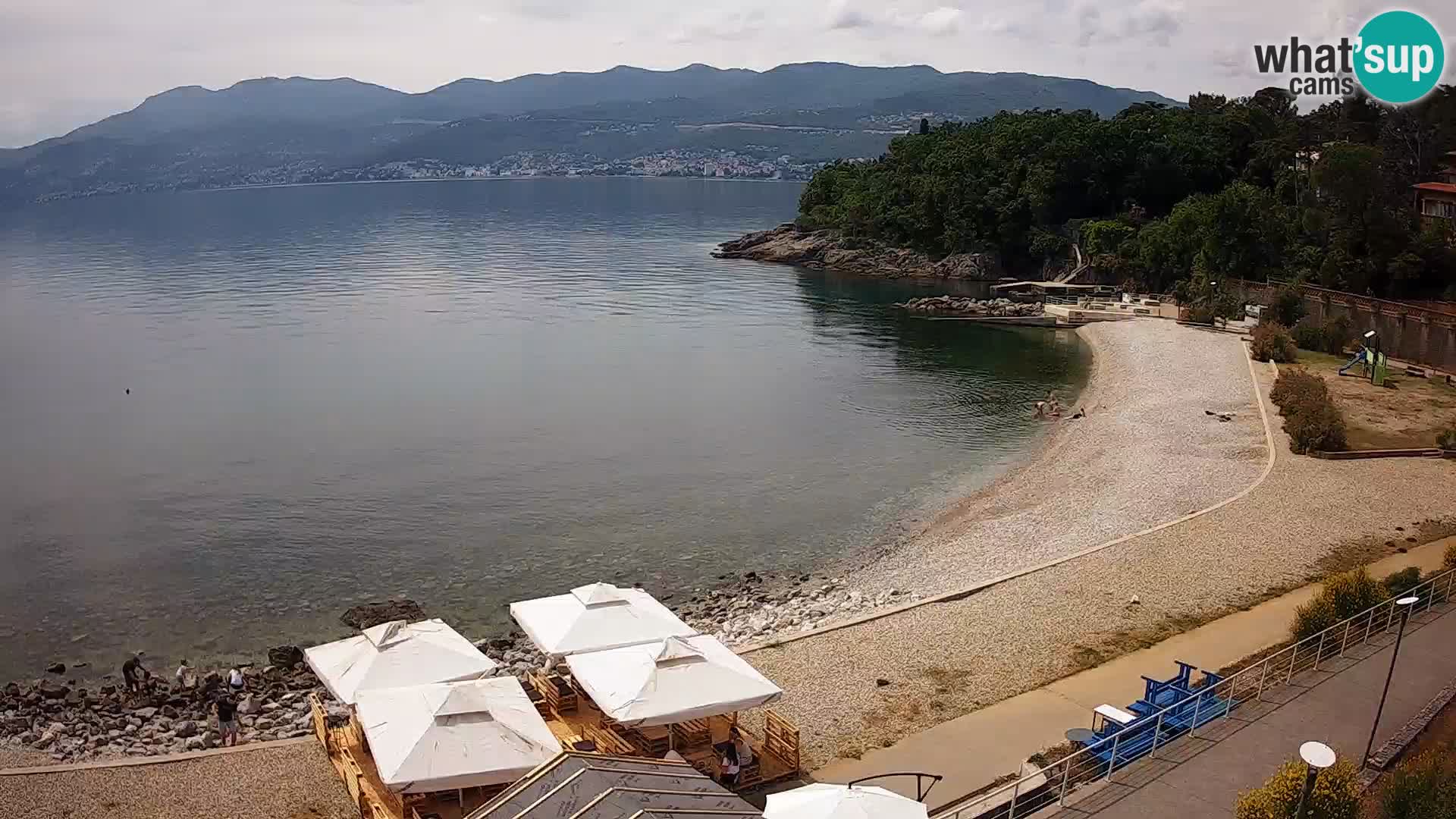 Reka Spletna kamera plaža pri Bazenih Kantrida