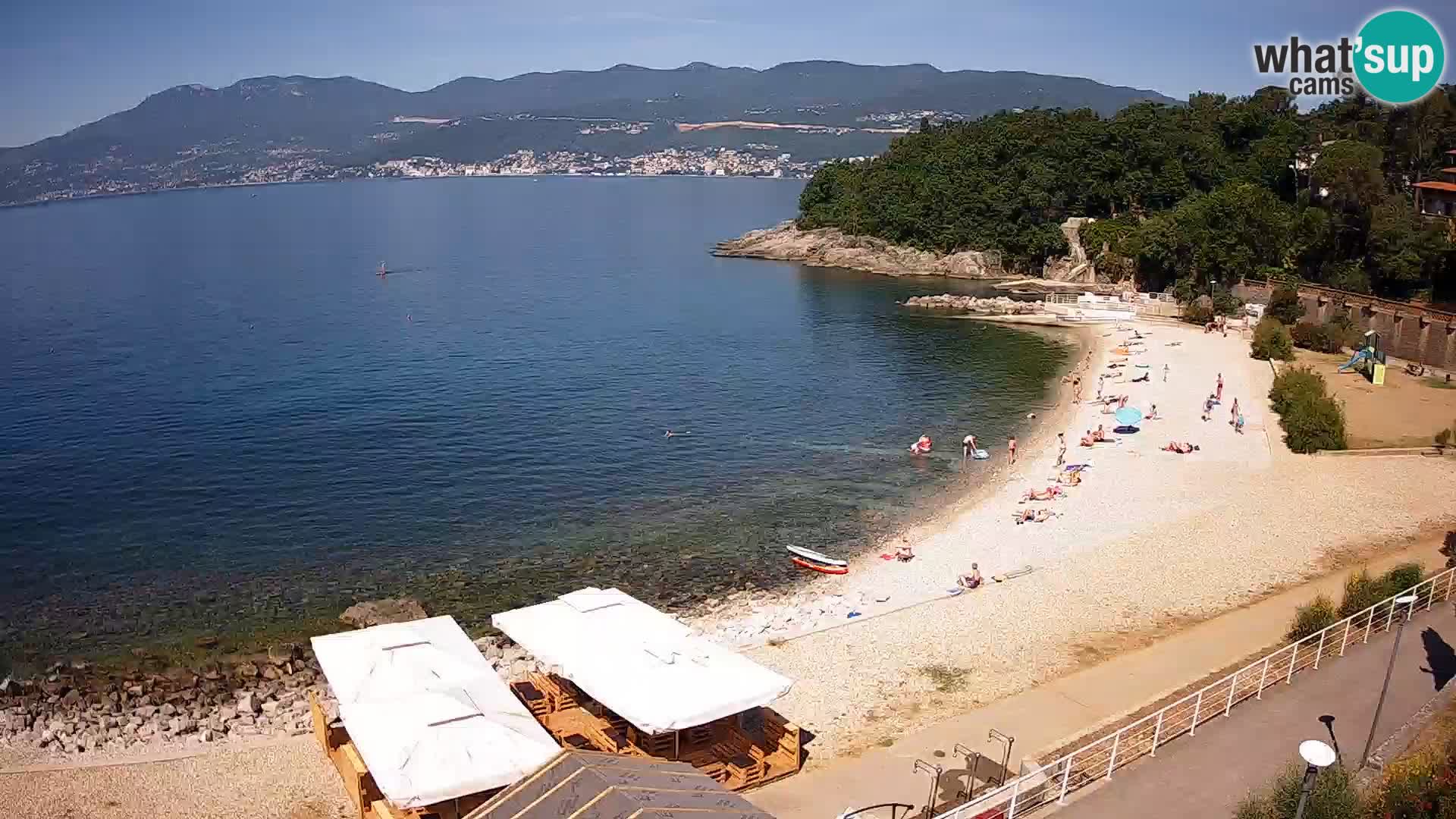 Rijeka Live webcam piscinas de playa Kantrida